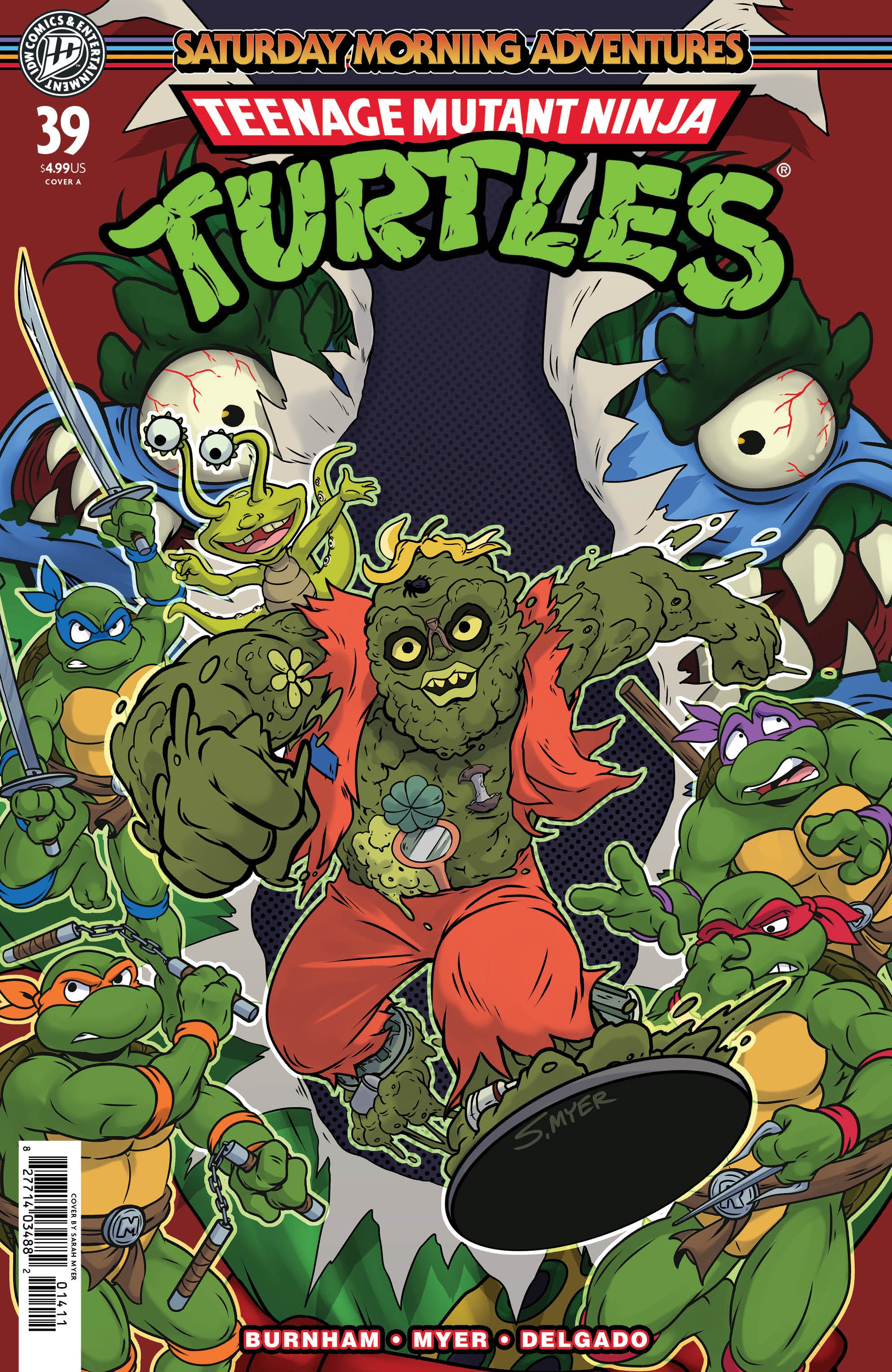 Teenage Mutant Ninja Turtles Saturday Morning Adventures #39 IDW A Myer 07/29/2026 | BD Cosmos