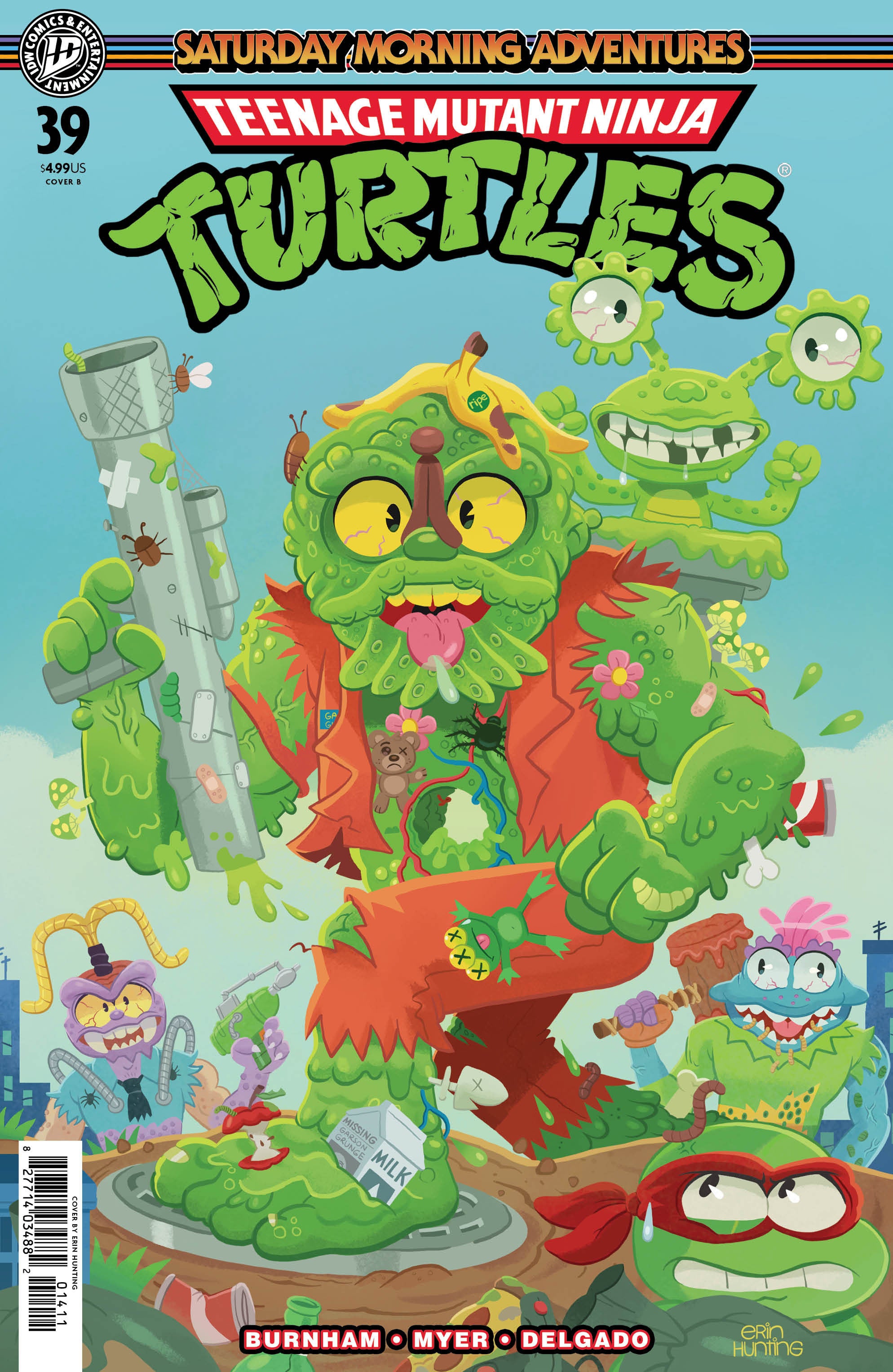 Teenage Mutant Ninja Turtles Saturday Morning Adventures #39 IDW B Hunting 07/29/2026 | BD Cosmos