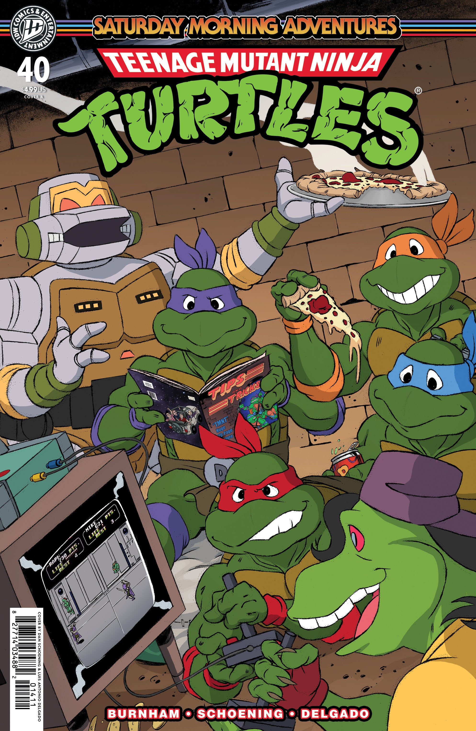 Teenage Mutant Ninja Turtles: Saturday Morning Adventures #40 IDW A Schoening 08/26/2026 | BD Cosmos