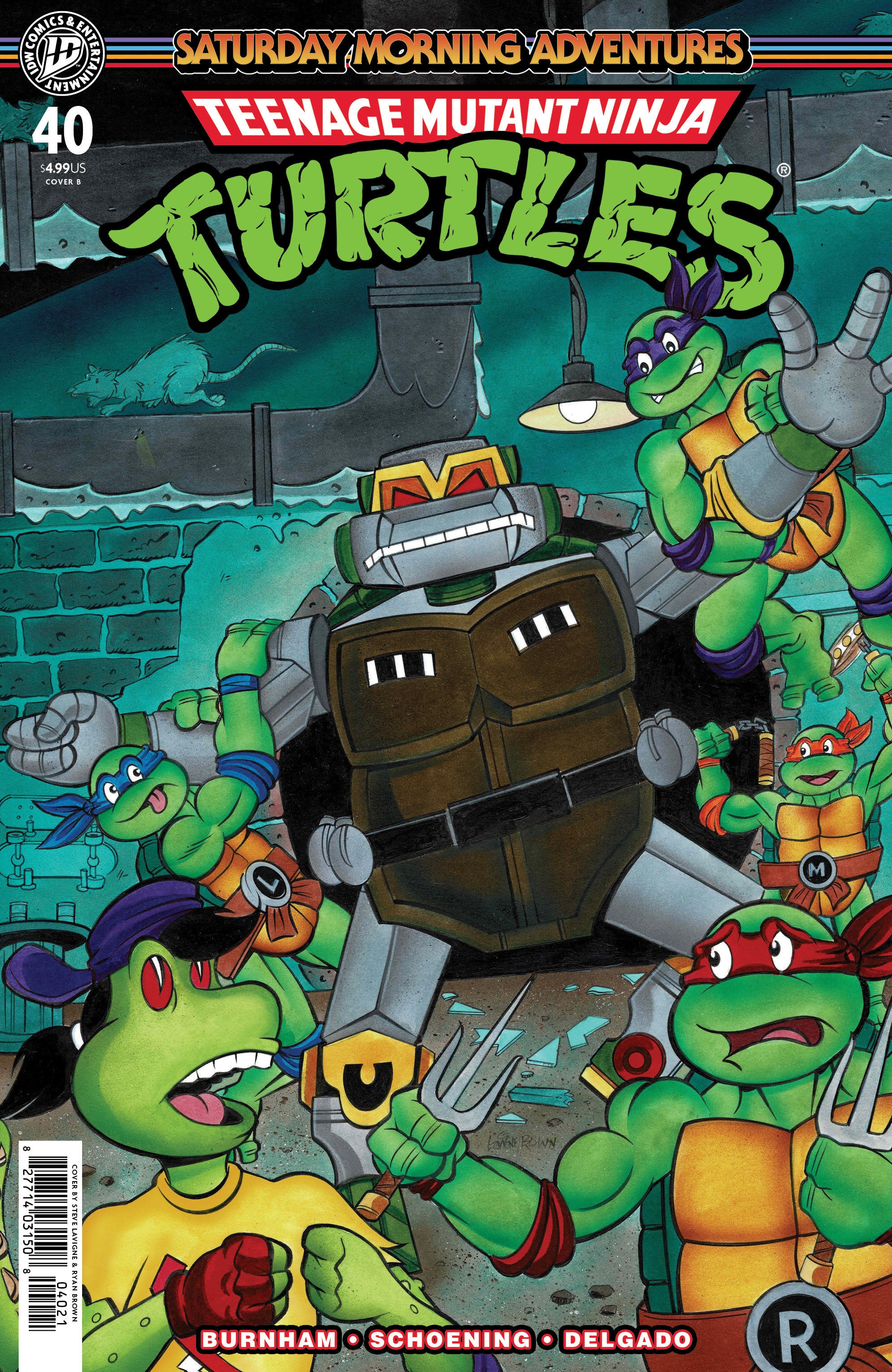 Teenage Mutant Ninja Turtles: Saturday Morning Adventures #40 IDW B Lavigne 08/26/2026 | BD Cosmos