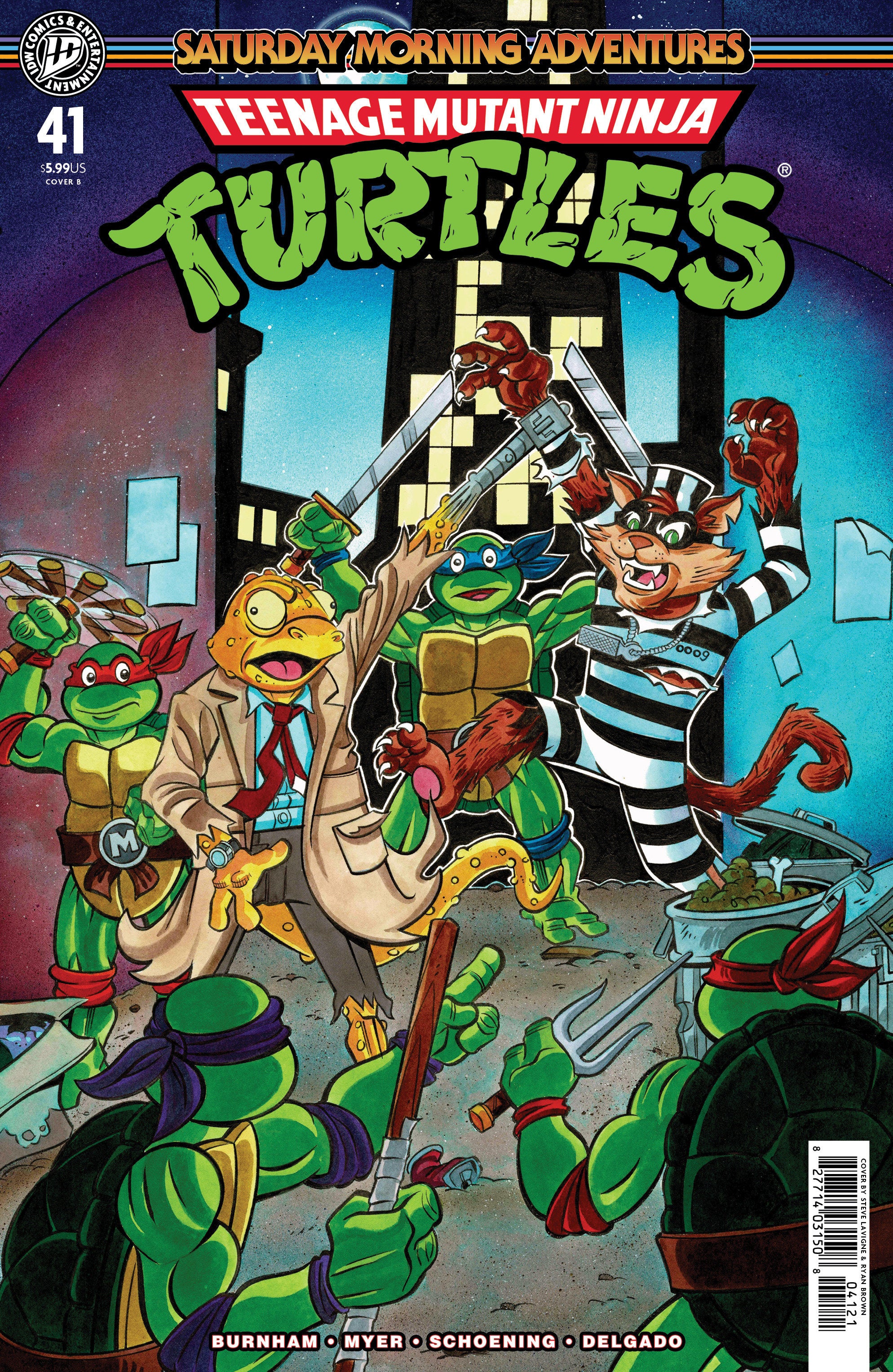 Teenage Mutant Ninja Turtles: Saturday Morning Adventures #41 IDW B Lavigne 09/23/2026 | BD Cosmos