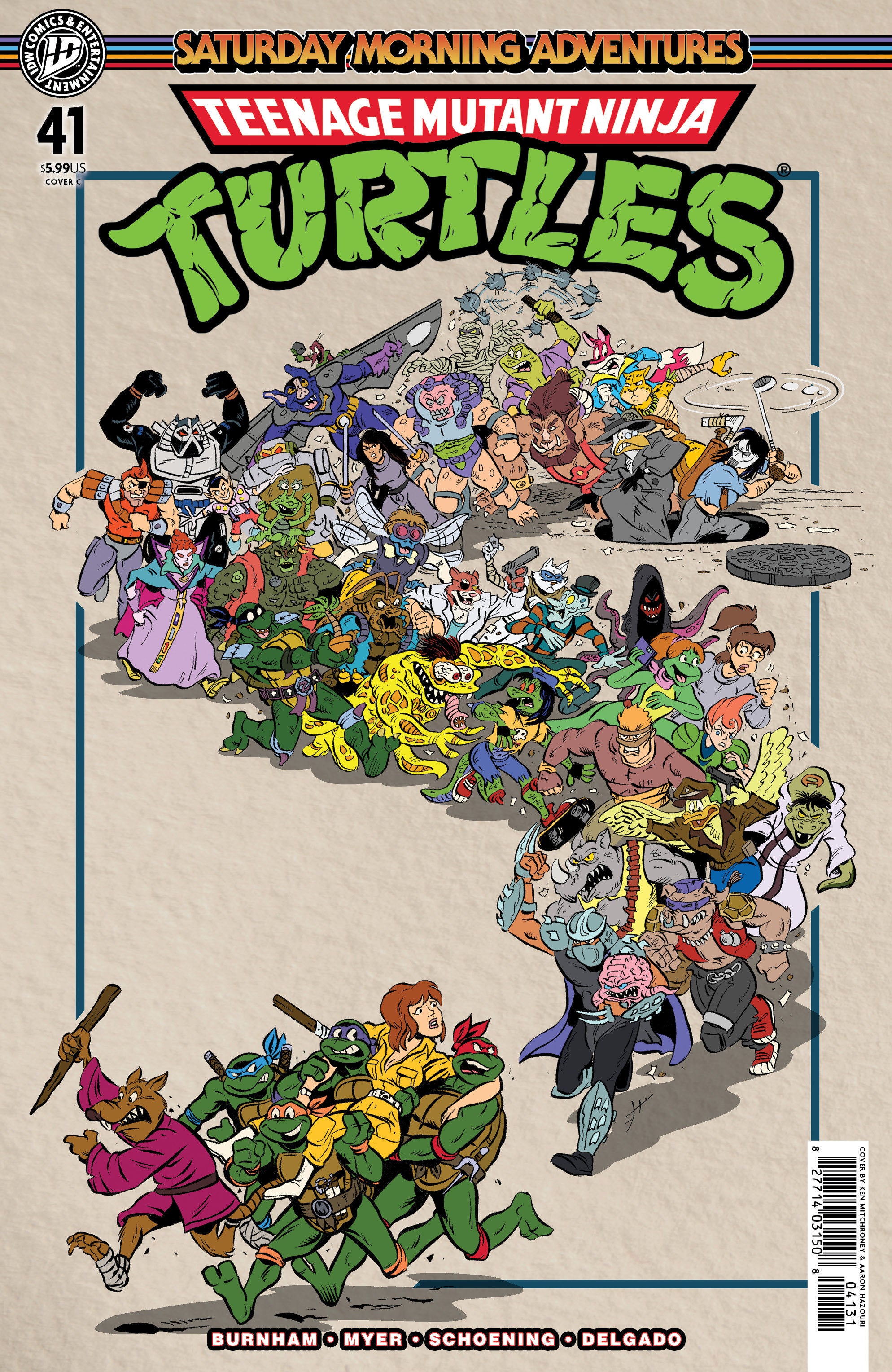 Teenage Mutant Ninja Turtles: Saturday Morning Adventures #41 IDW C Mitchroney 09/23/2026 | BD Cosmos
