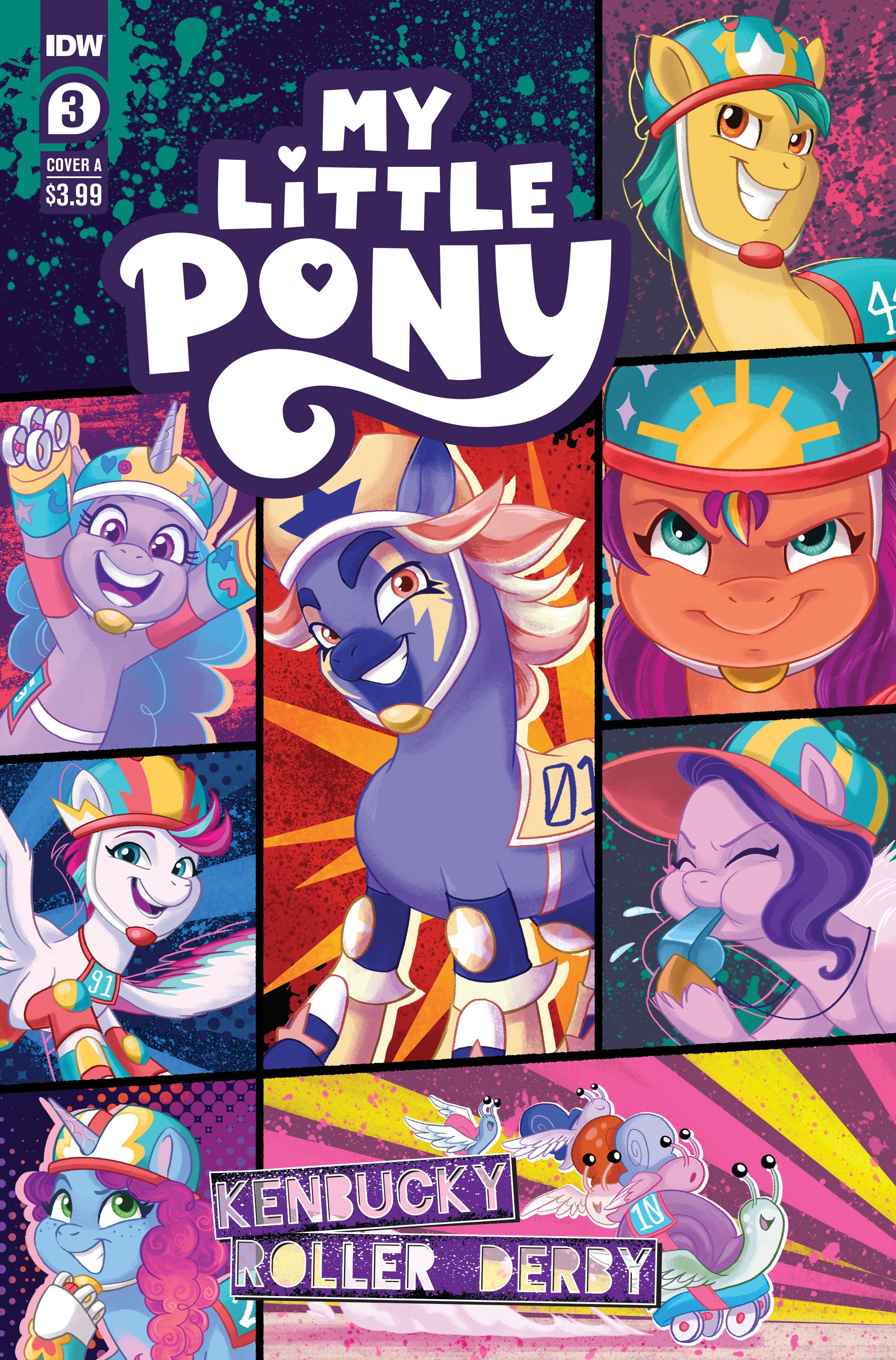 My Little Pony: Kenbucky Roller Derby #3 Cover A (Garcia) | BD Cosmos
