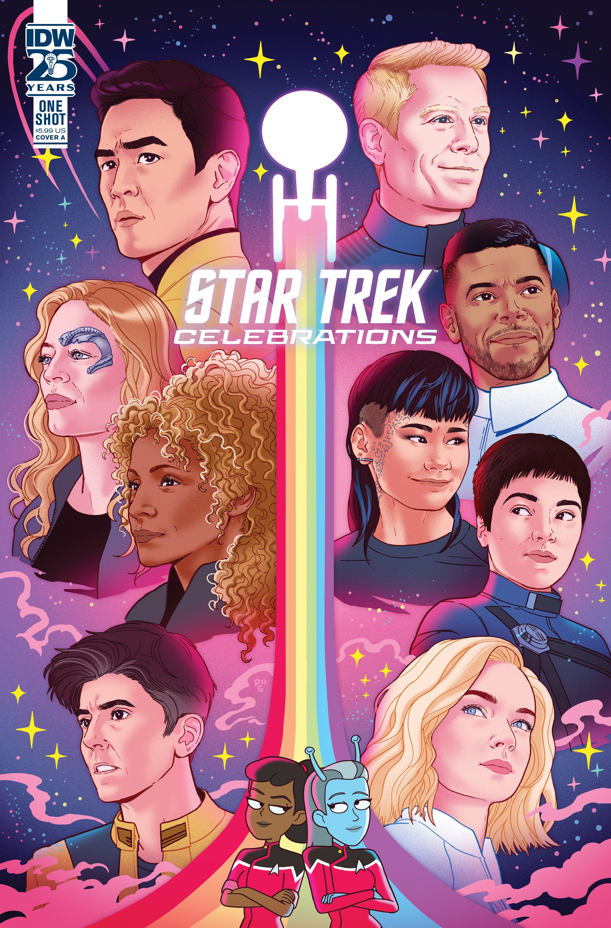 Star Trek: Celebrations Cover A (Ganucheau) | BD Cosmos