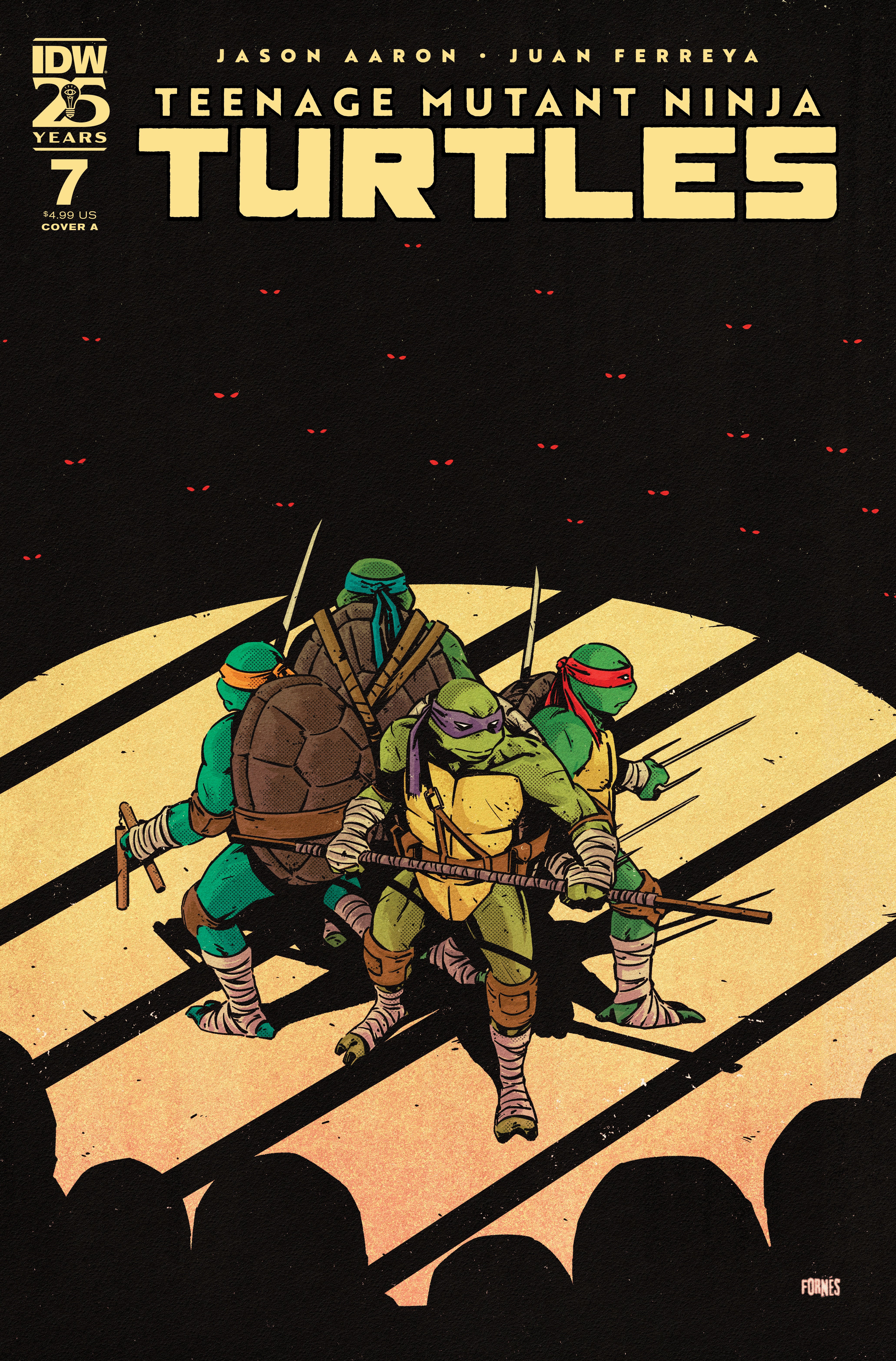 Teenage Mutant Ninja Turtles #7 IDW A FornéS Release 02/26/2025 | BD Cosmos