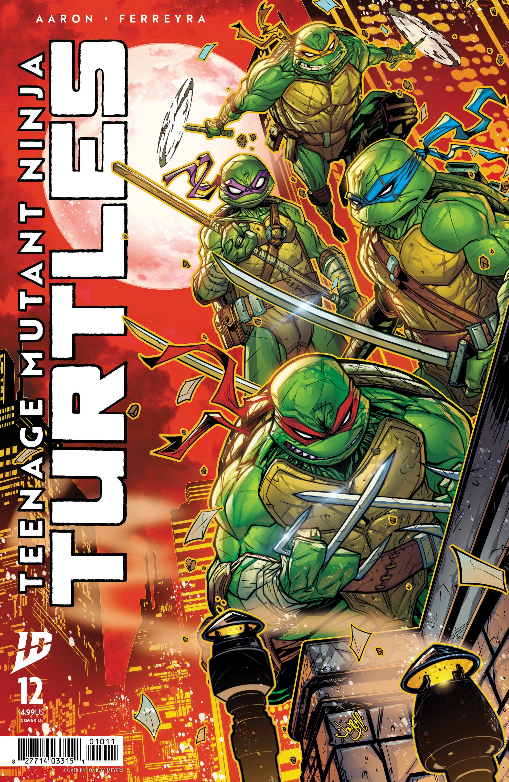 Teenage Mutant Ninja Turtles #12 #12 IDW D Meyers 10/22/2025 | BD Cosmos