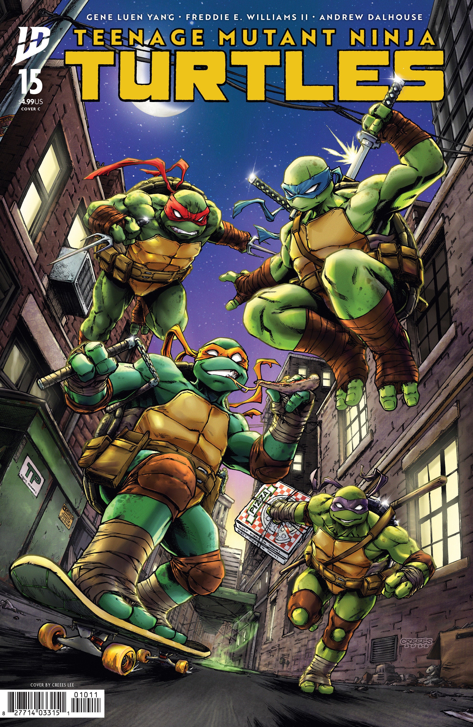TMNT #15 IDW C Creees Lee 02/11/2026 | BD Cosmos