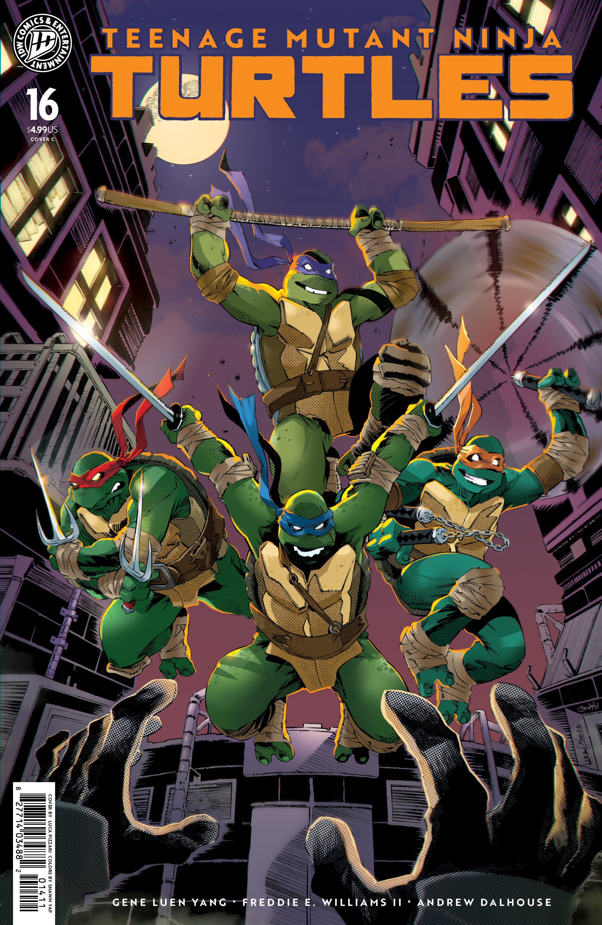 Teenage Mutant Ninja Turtles #16 IDW C Pizzari 03/11/2026 | BD Cosmos