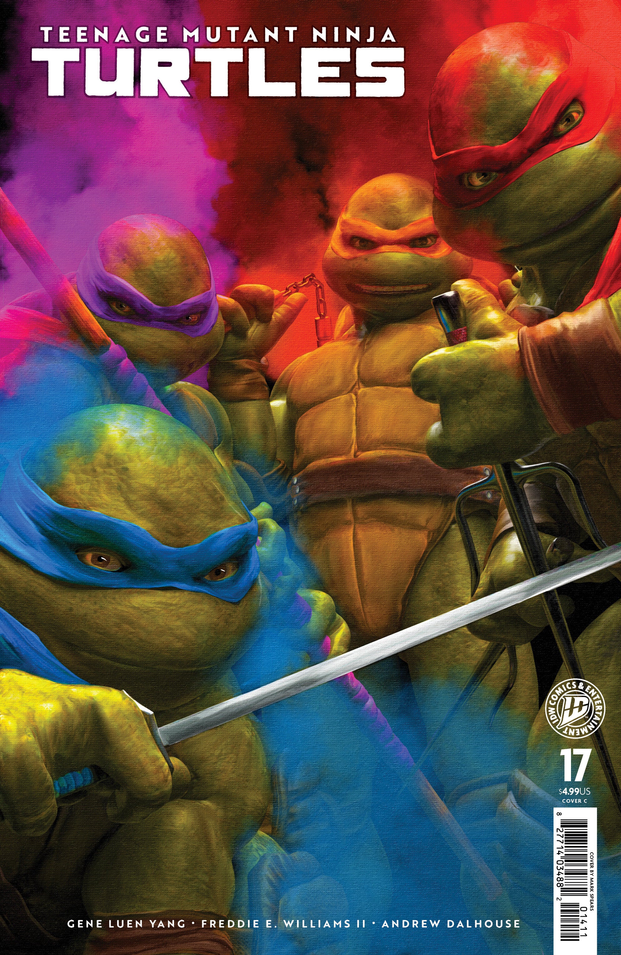 Teenage Mutant Ninja Turtles #17 IDW C Spears 04/08/2026 | BD Cosmos