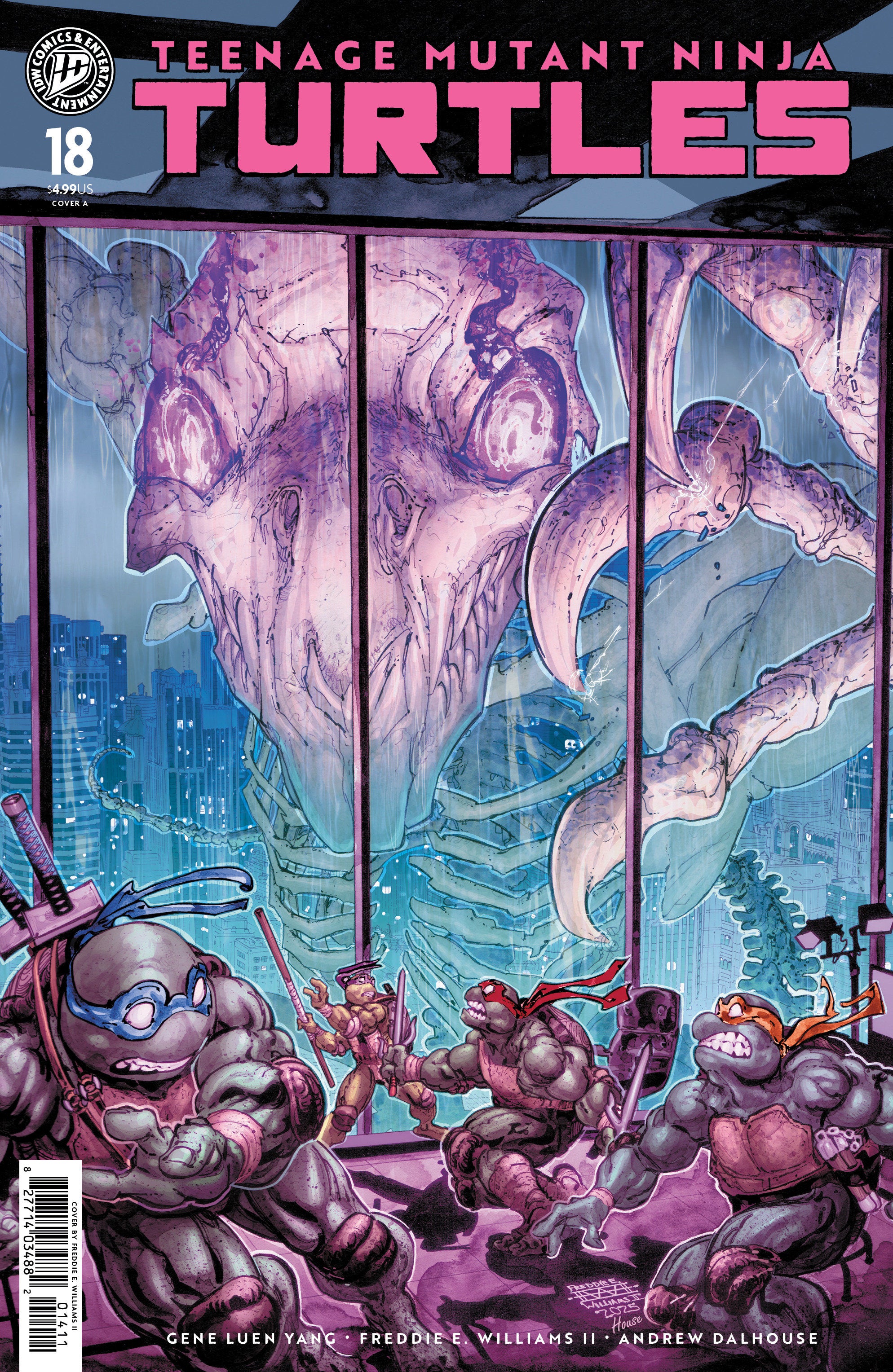 Teenage Mutant Ninja Turtles #18 IDW A Williams II 05/13/2026 | BD Cosmos