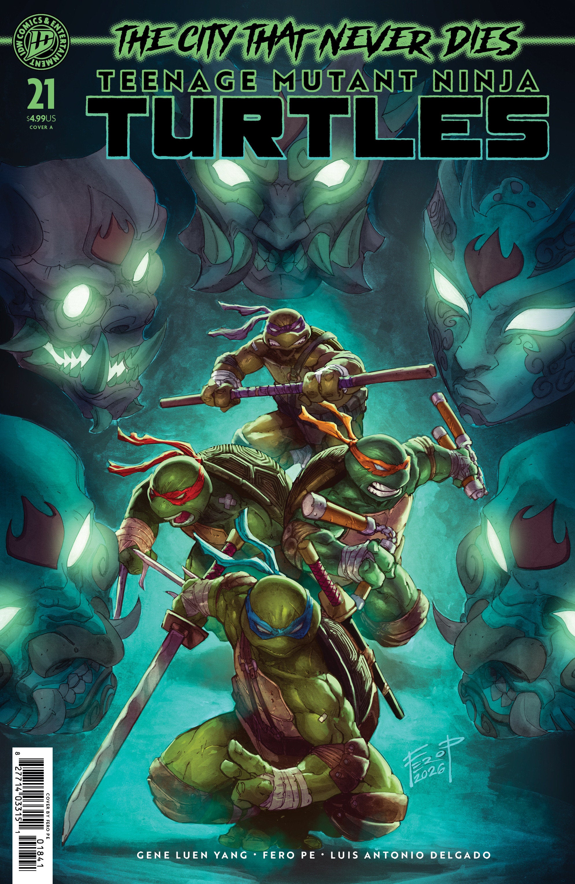 Teenage Mutant Ninja Turtles #21 IDW A Pe 08/19/2026 | BD Cosmos