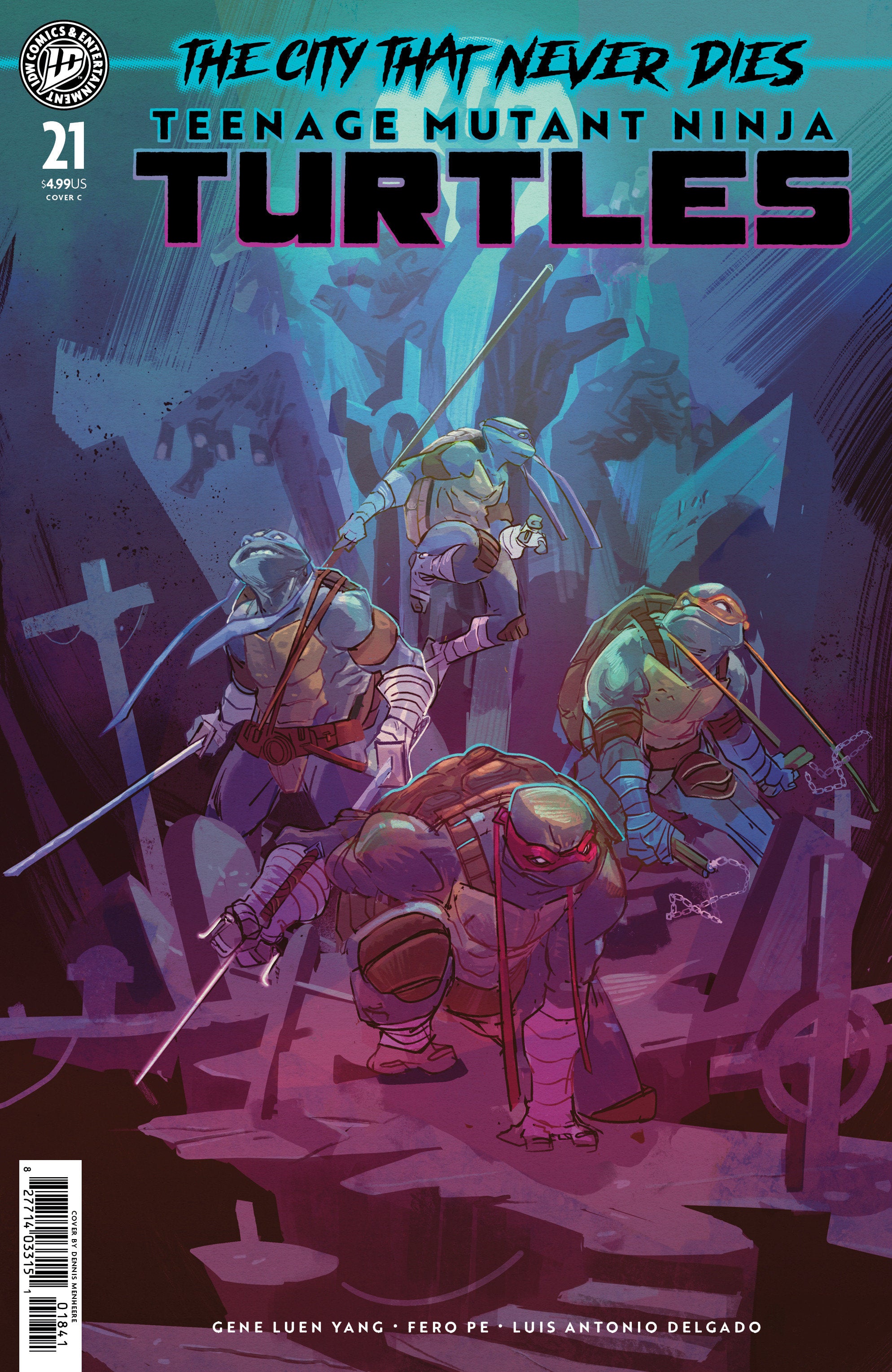 Teenage Mutant Ninja Turtles #21 IDW C Menheere 08/19/2026 | BD Cosmos