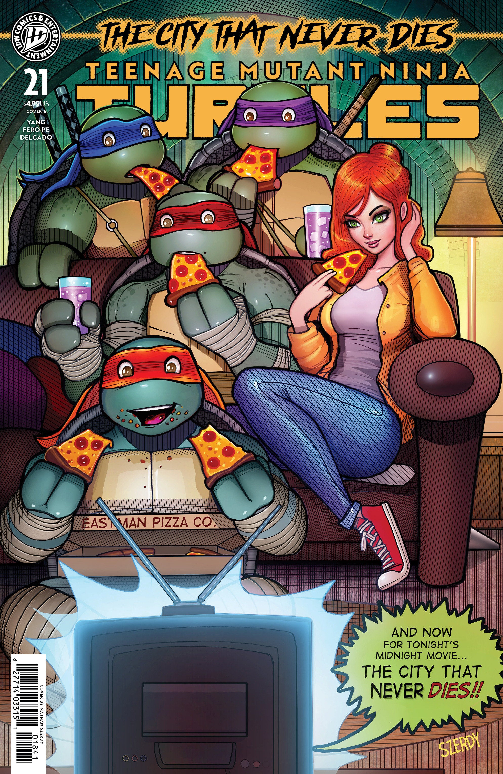 Teenage Mutant Ninja Turtles #21 IDW E Szerdy 08/19/2026 | BD Cosmos