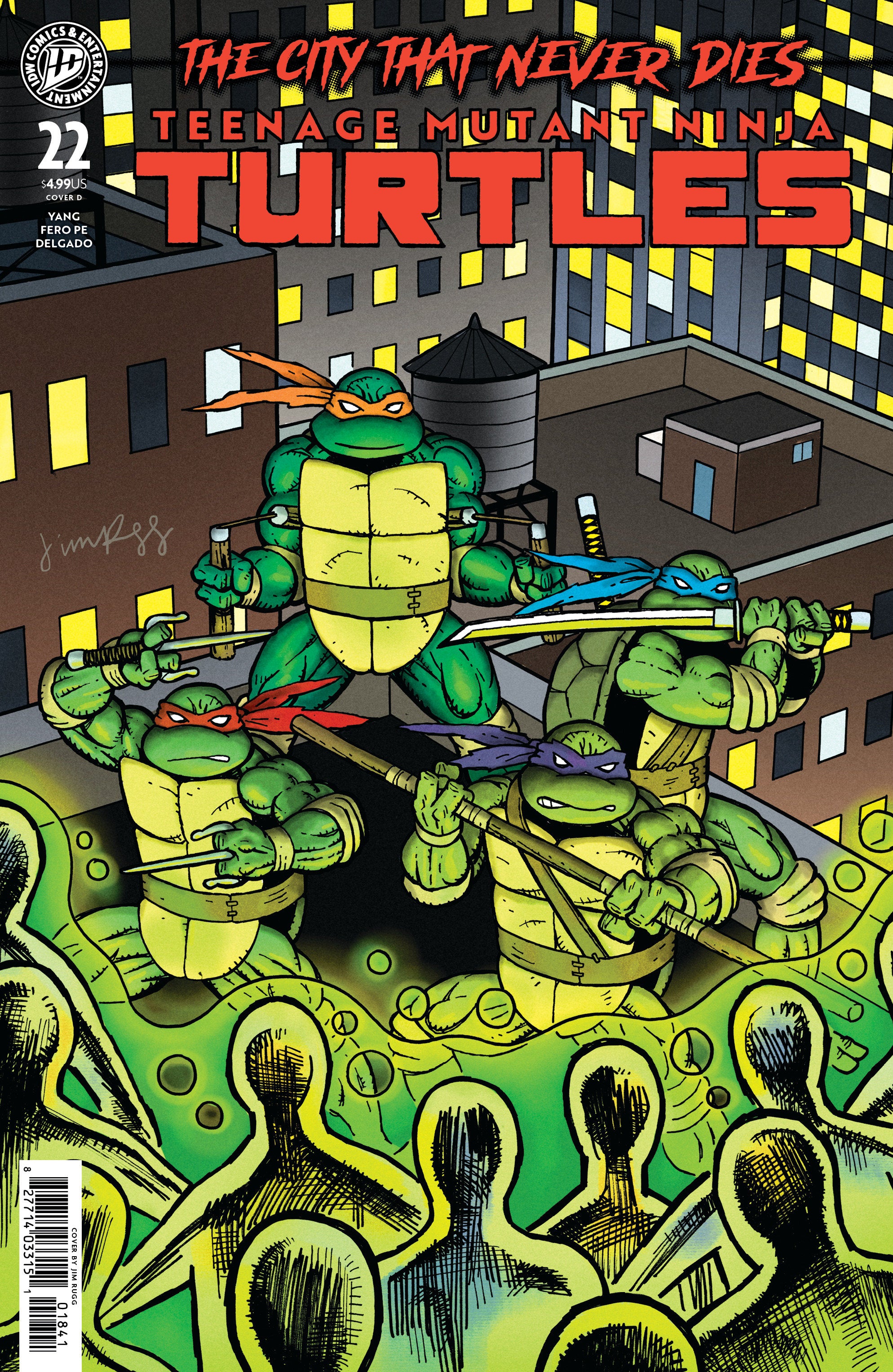 Teenage Mutant Ninja Turtles #22 IDW D Rugg 09/16/2026 | BD Cosmos