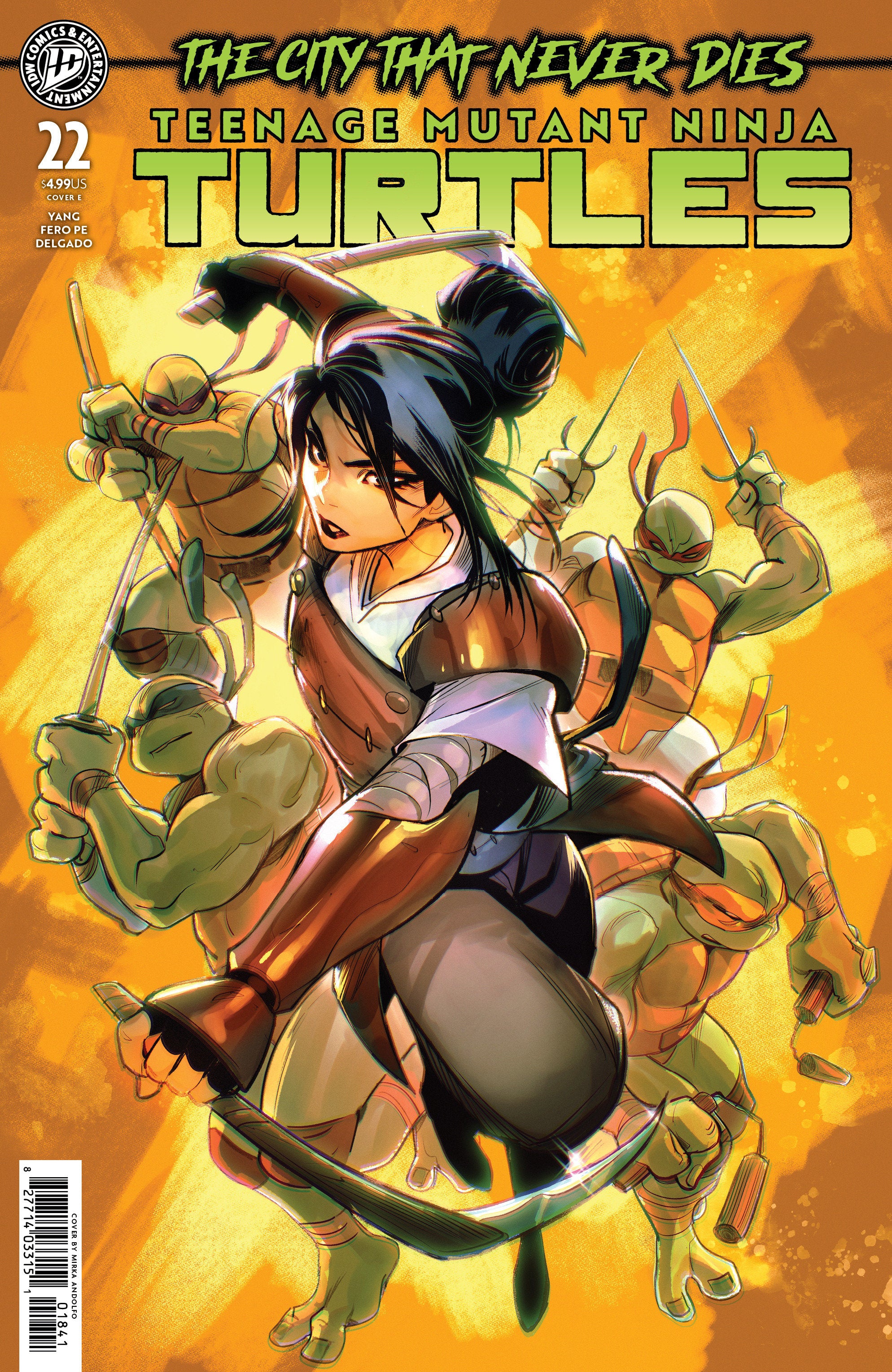 Teenage Mutant Ninja Turtles #22 IDW E Andolfo 09/16/2026 | BD Cosmos