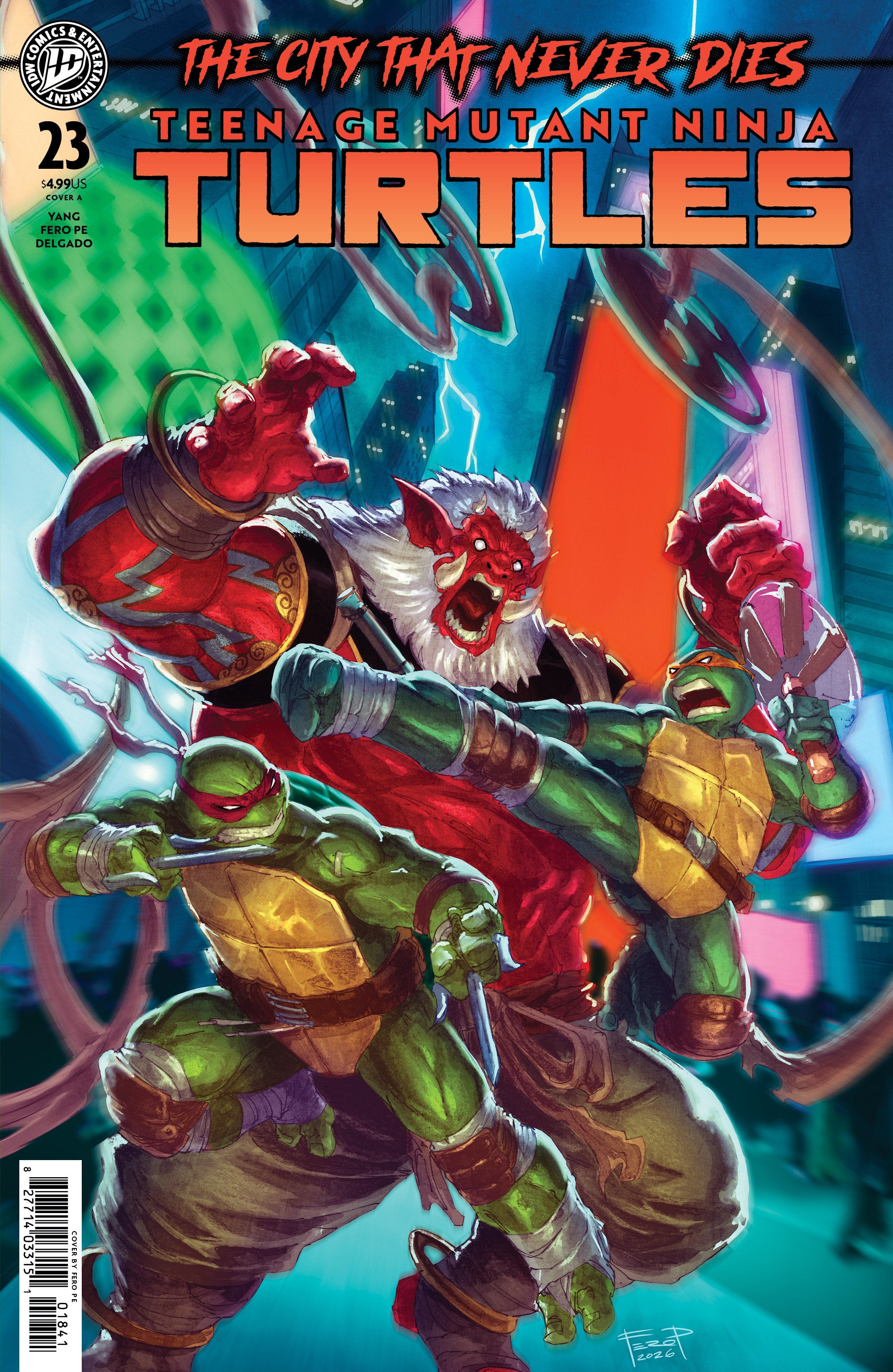 Teenage Mutant Ninja Turtles #23 Cover A (Pe) | BD Cosmos
