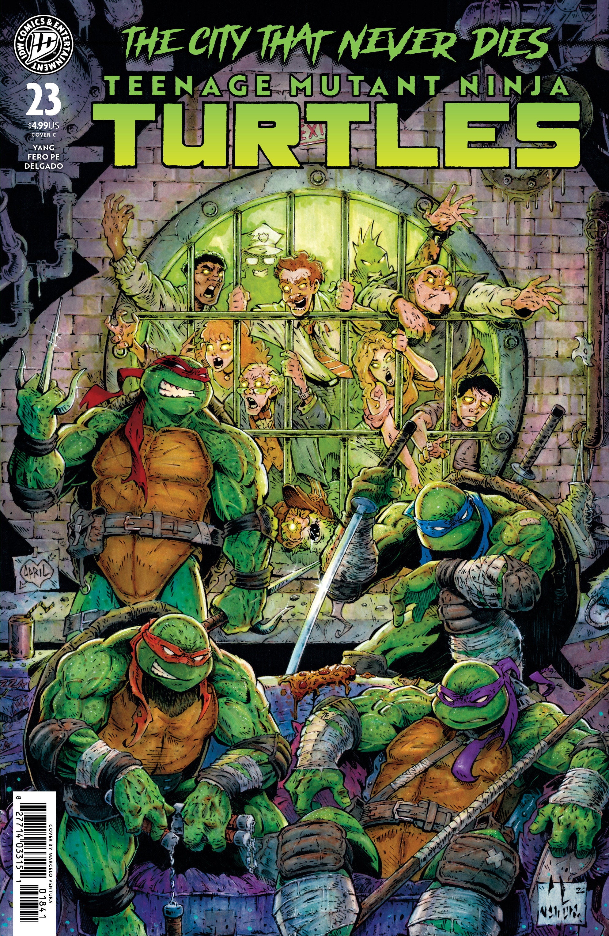 Teenage Mutant Ninja Turtles #23 Variant C (Ventura) | BD Cosmos