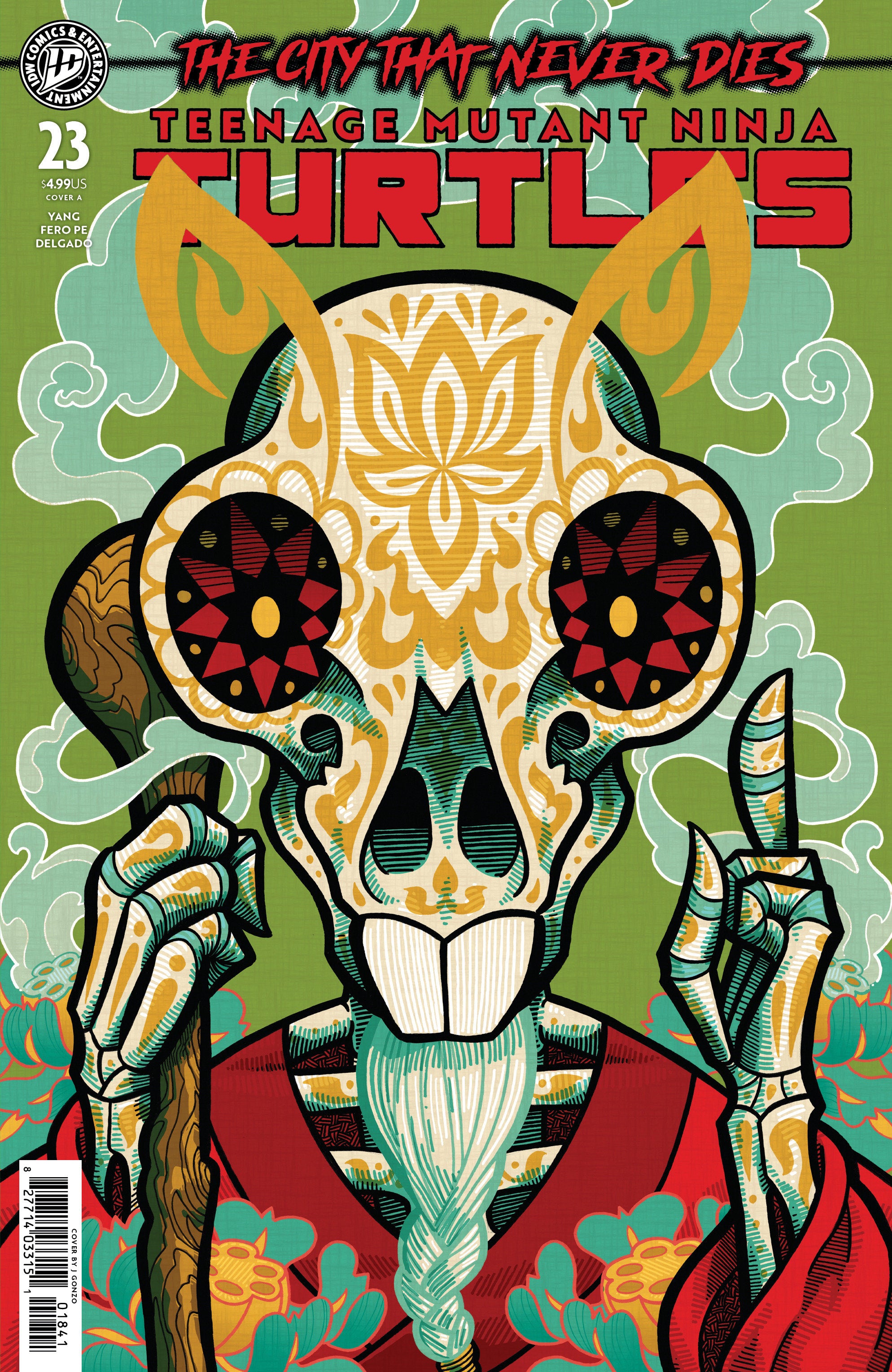Teenage Mutant Ninja Turtles #23 Variant D (J. Gonzo) | BD Cosmos