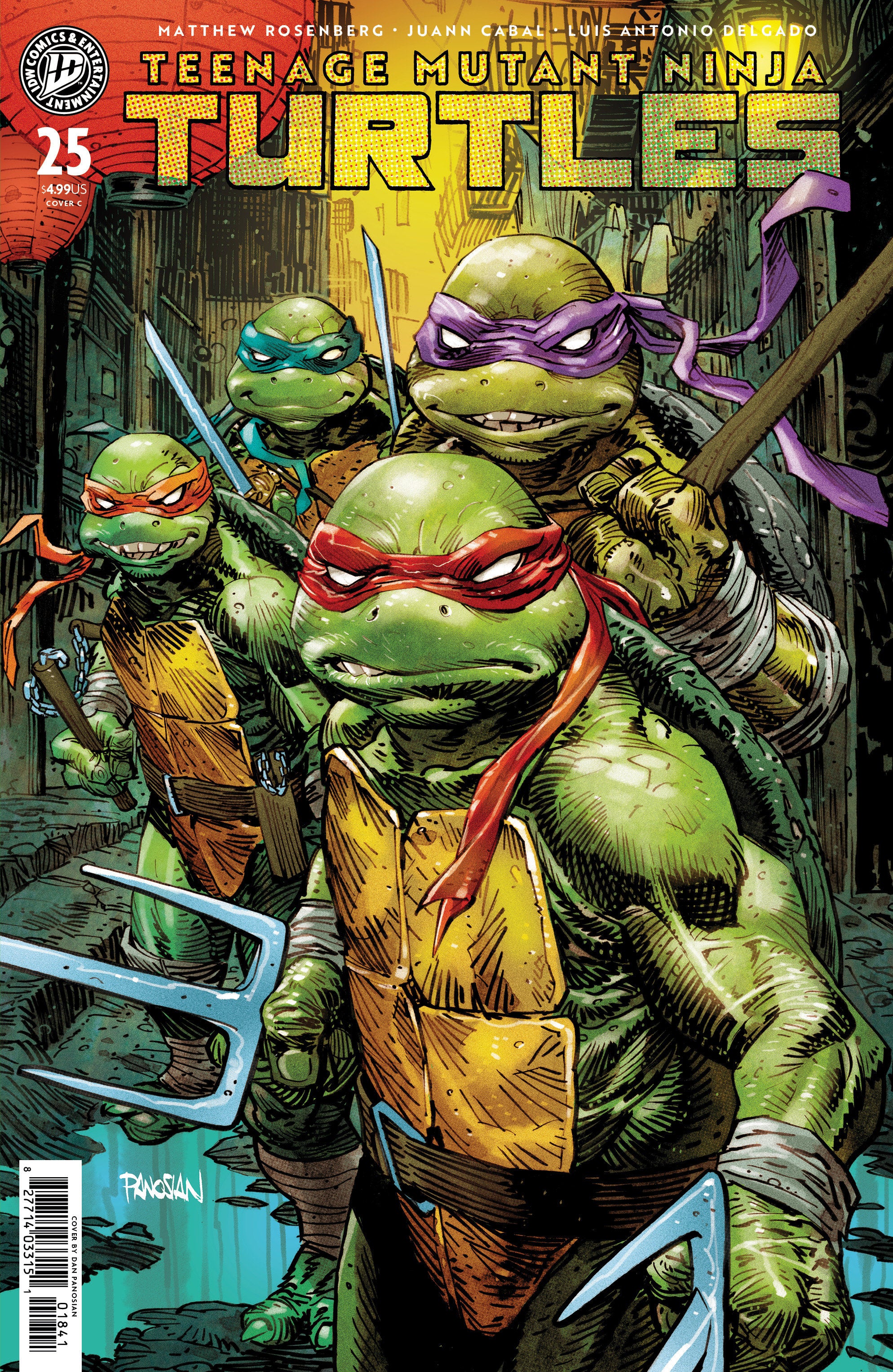 Teenage Mutant Ninja Turtles #25 IDW C Panosian 01/13/2027 | BD Cosmos