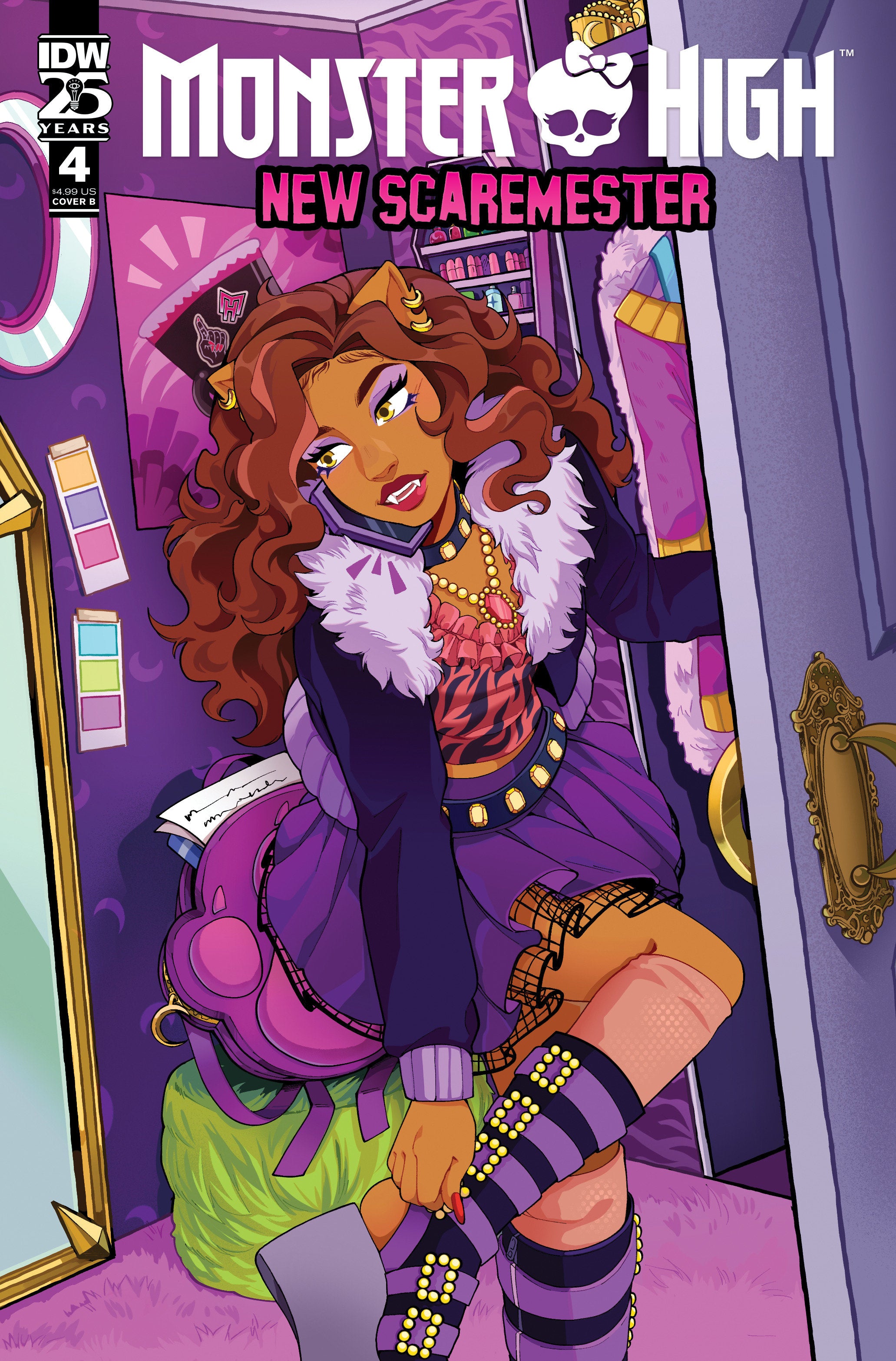 Monster High New Scaremester #4 Cover B Camacho | BD Cosmos