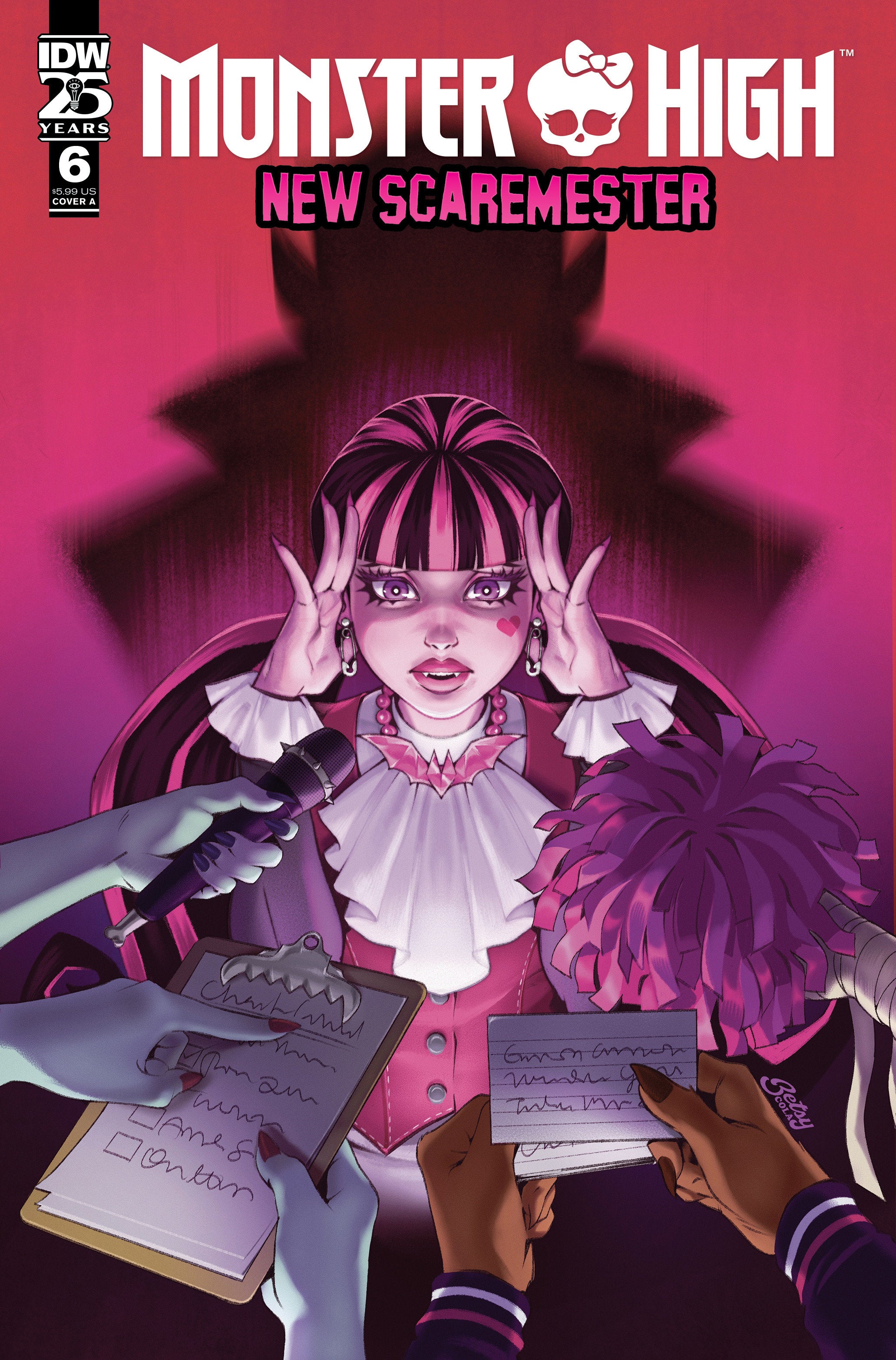 Monster High New Scaremester #6 IDW A Cola Release 02/12/2025 | BD Cosmos