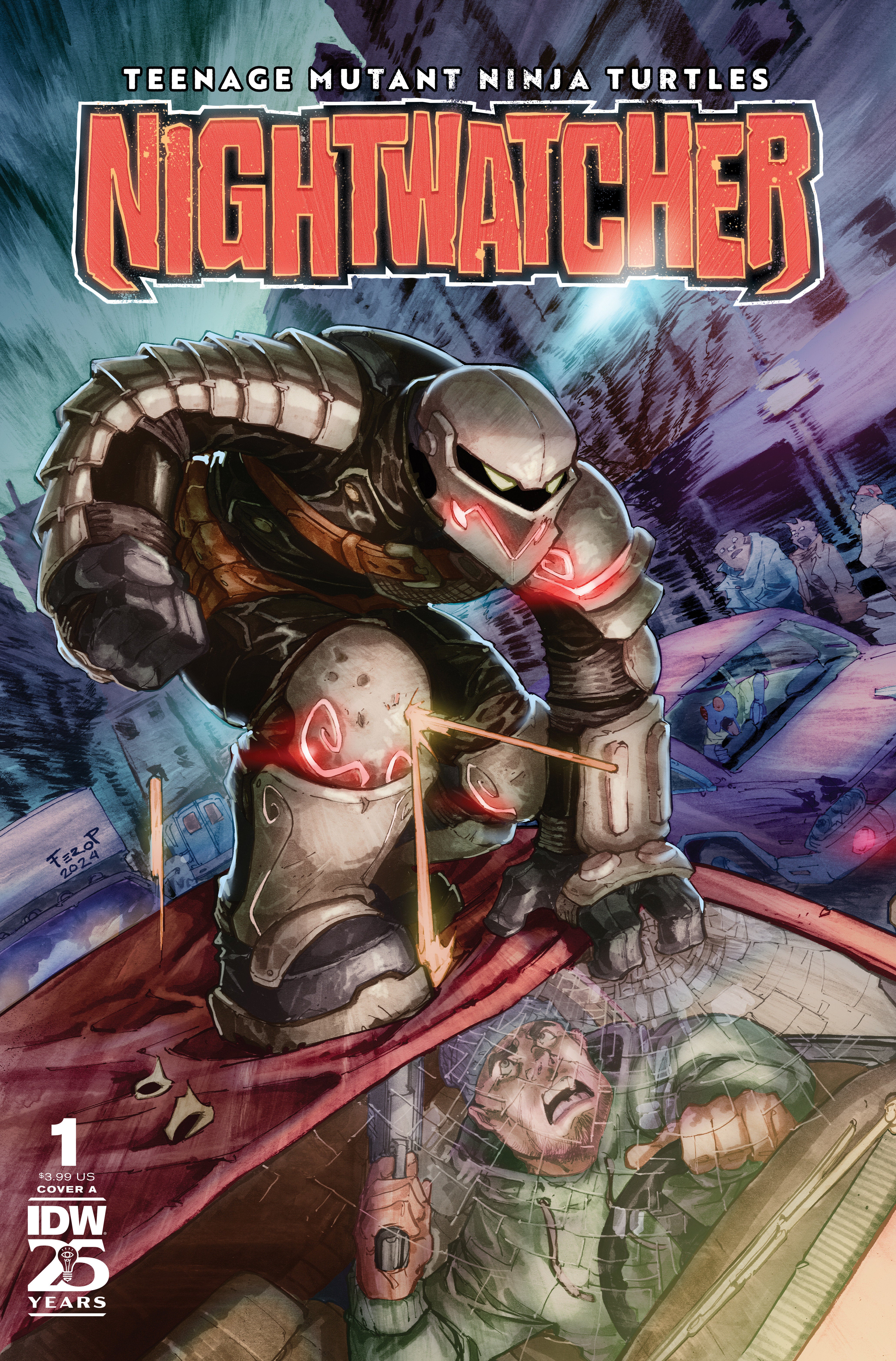 Teenage Mutant Ninja Turtles: Nightwatcher #1 IDW A Pe 08/14/2024 | BD Cosmos