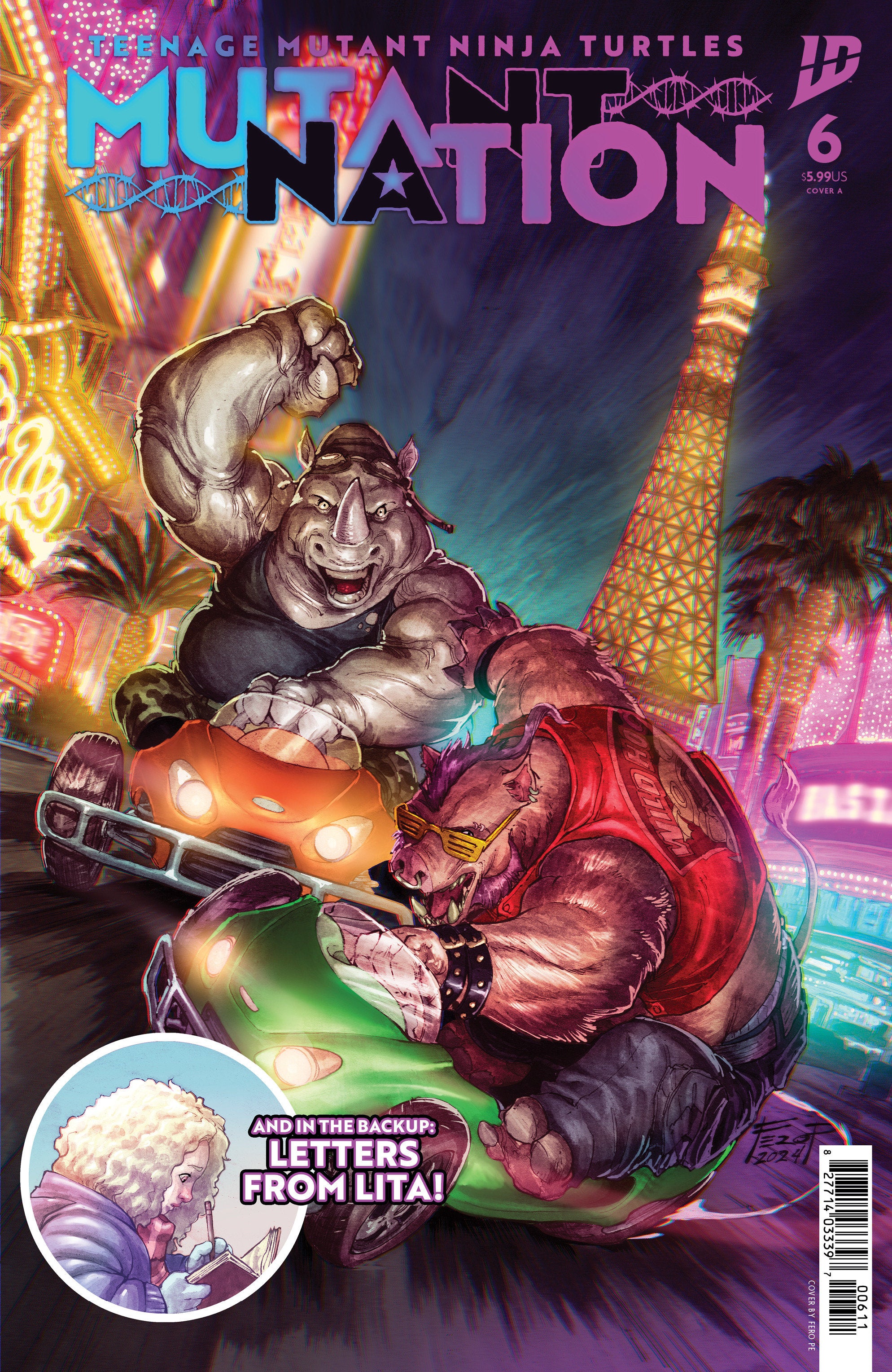 Teenage Mutant Ninja Turtles: Mutant Nation #6 Cover A (Pe) | BD Cosmos