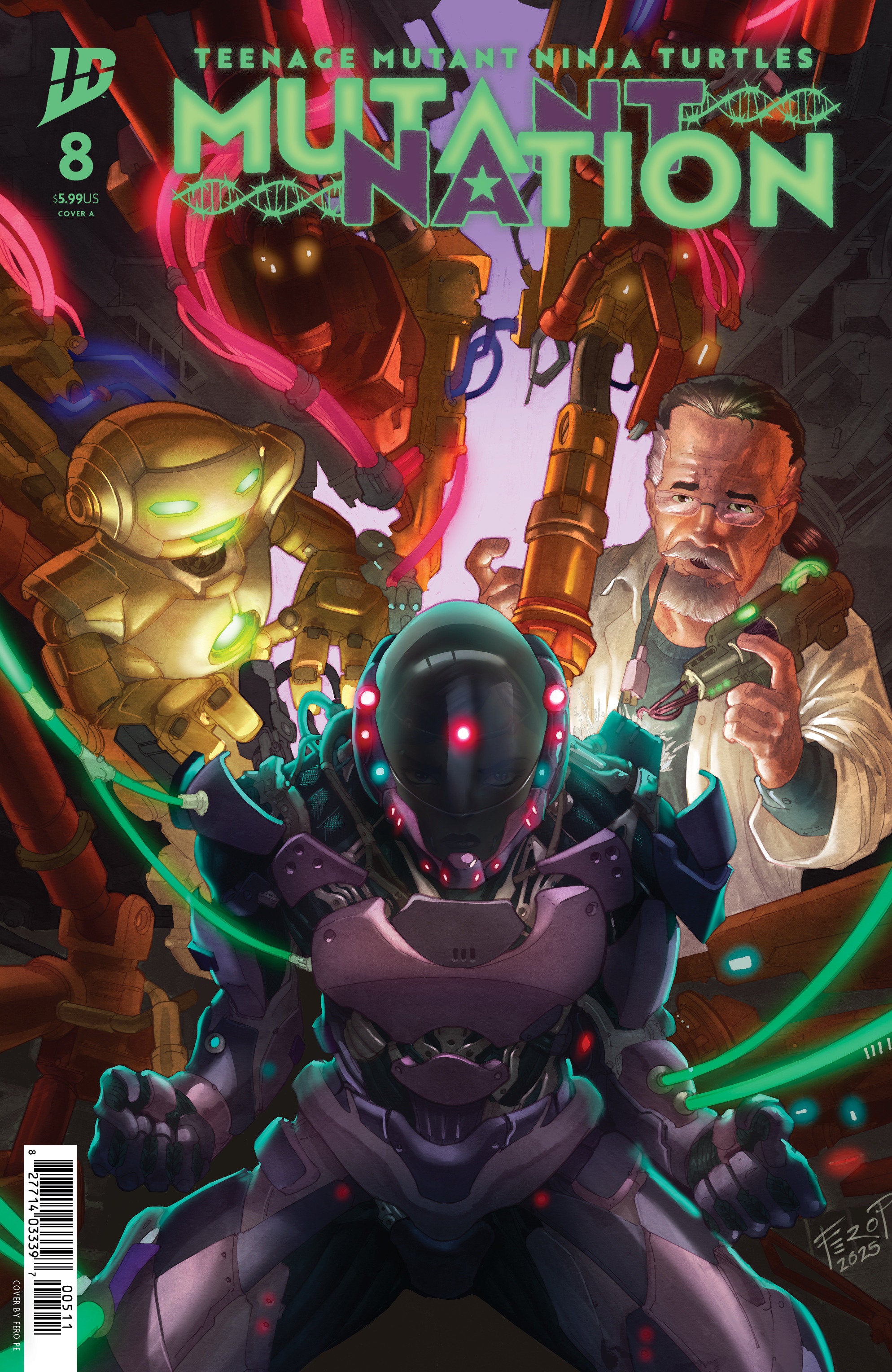 Teenage Mutant Ninja Turtles Mutant Nation #8 IDW A Pe 07/09/2025 | BD Cosmos