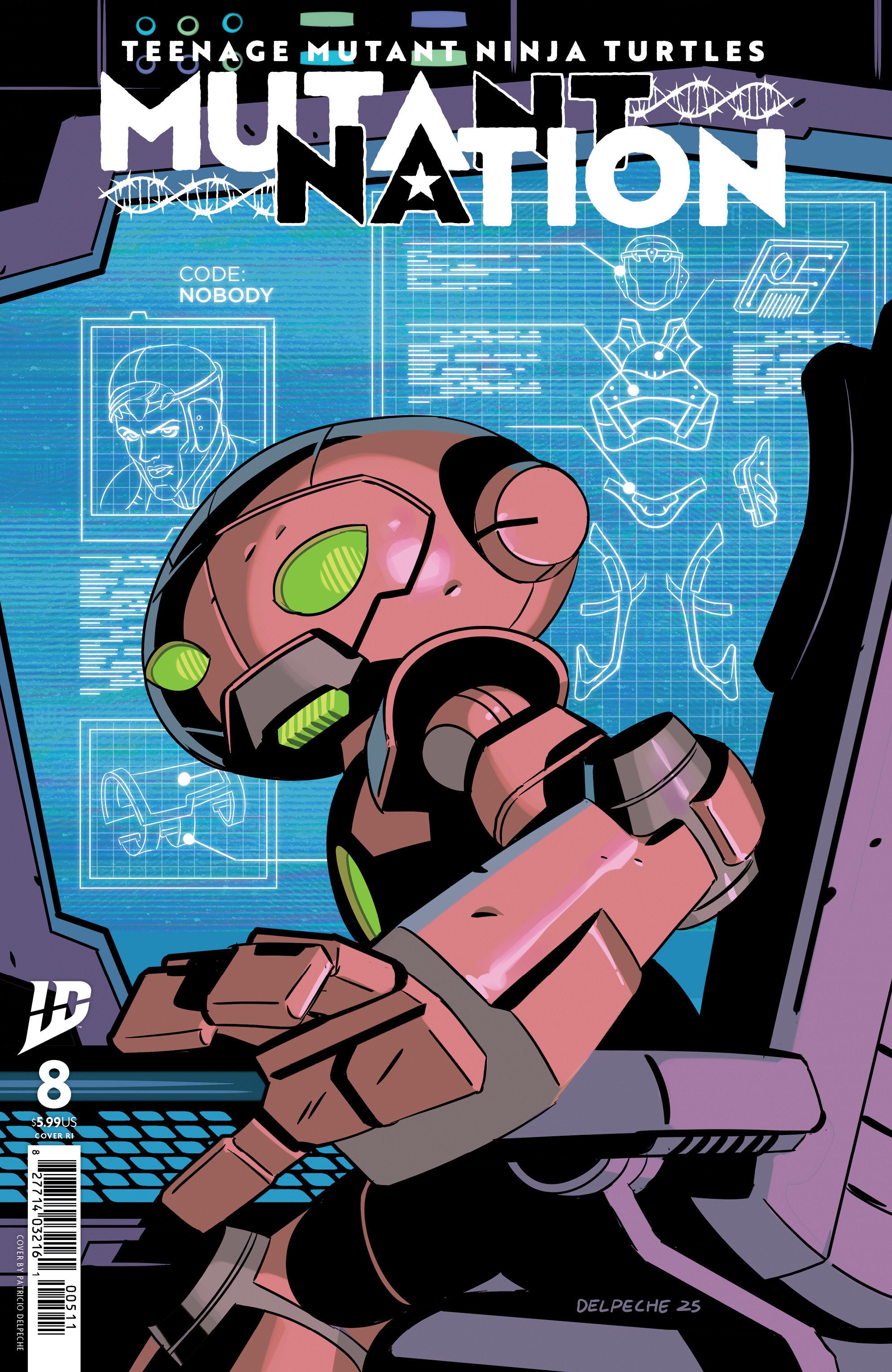 Teenage Mutant Ninja Turtles Mutant Nation #8 IDW 1:10 07/09/2025 | BD Cosmos