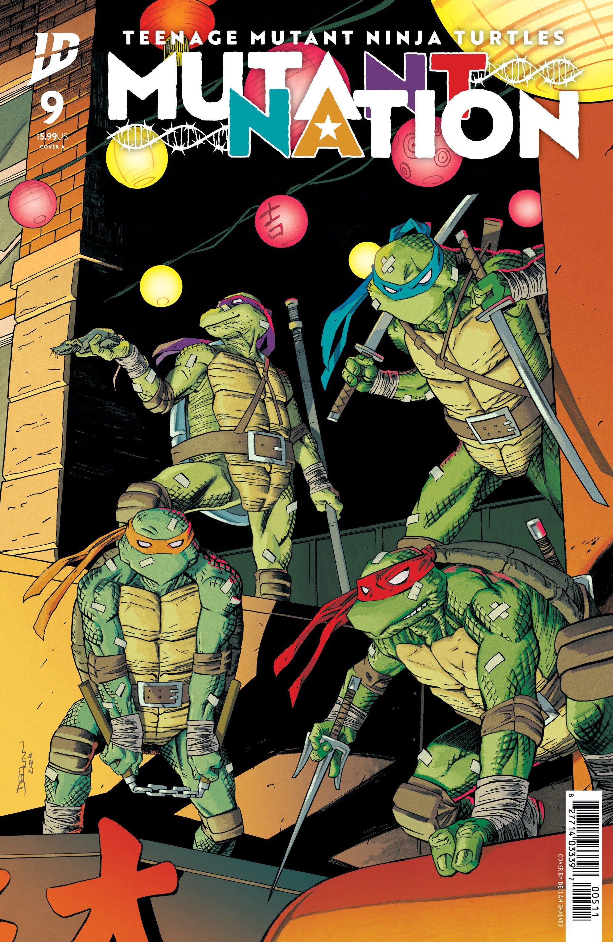 Teenage Mutant Ninja Turtles: Mutant Nation #9 Cover A (Shalvey) | BD Cosmos