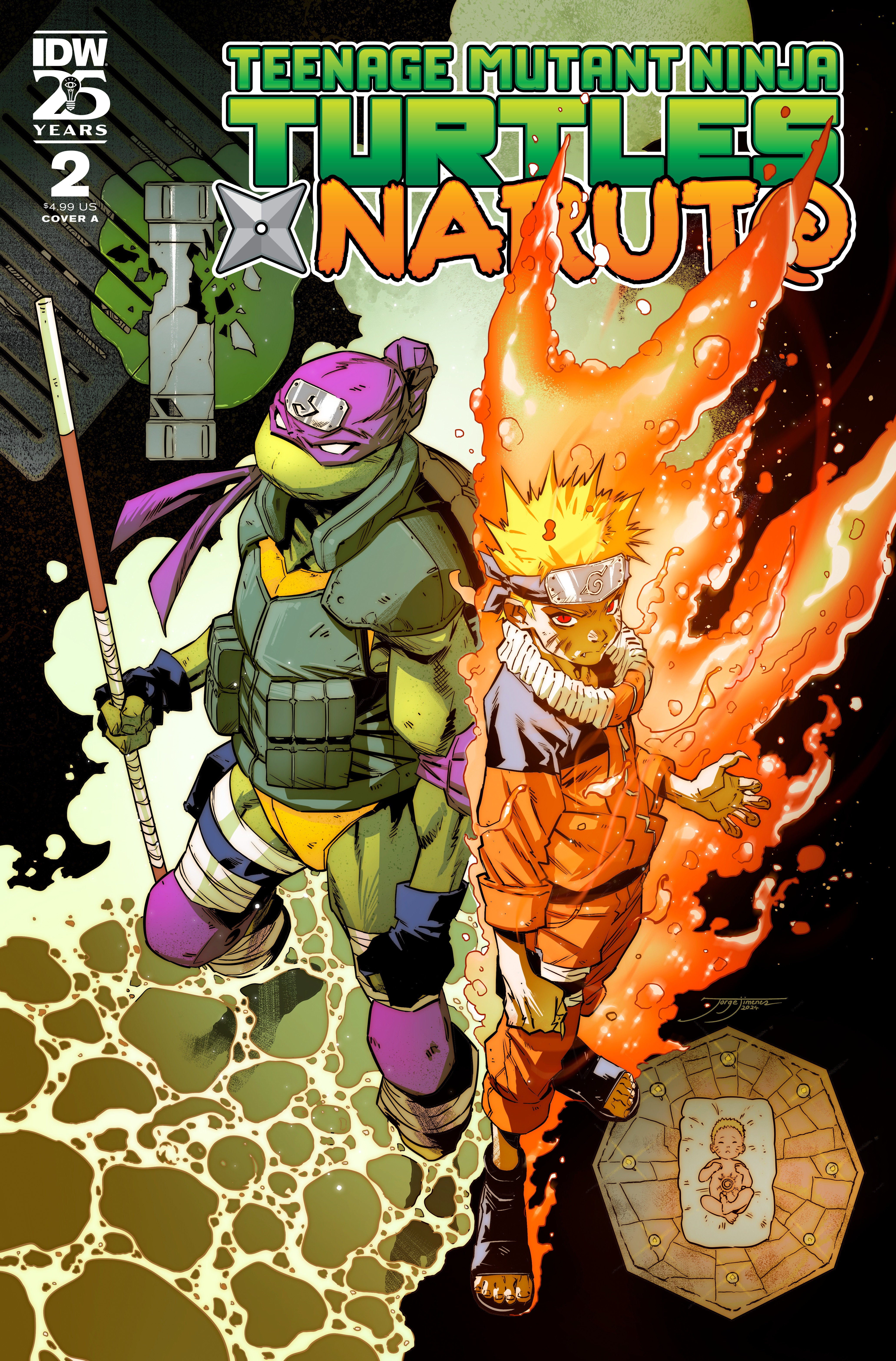 Teenage Mutant Ninja Turtles X Naruto #2 IDW A 01/22/2025 | BD Cosmos