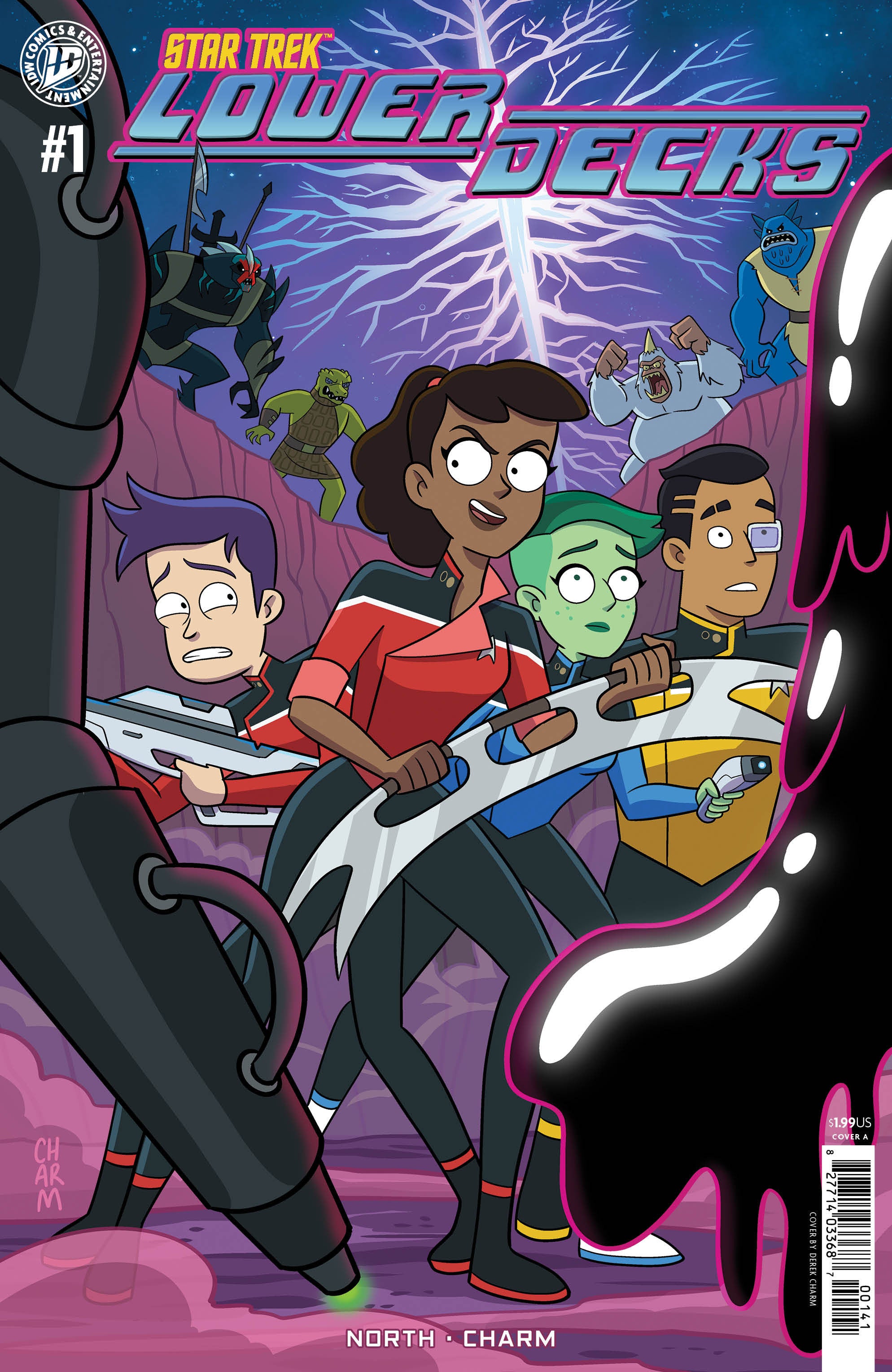 Star Trek Lower Decks #1 IDW A Charm 04/15/2026 | BD Cosmos