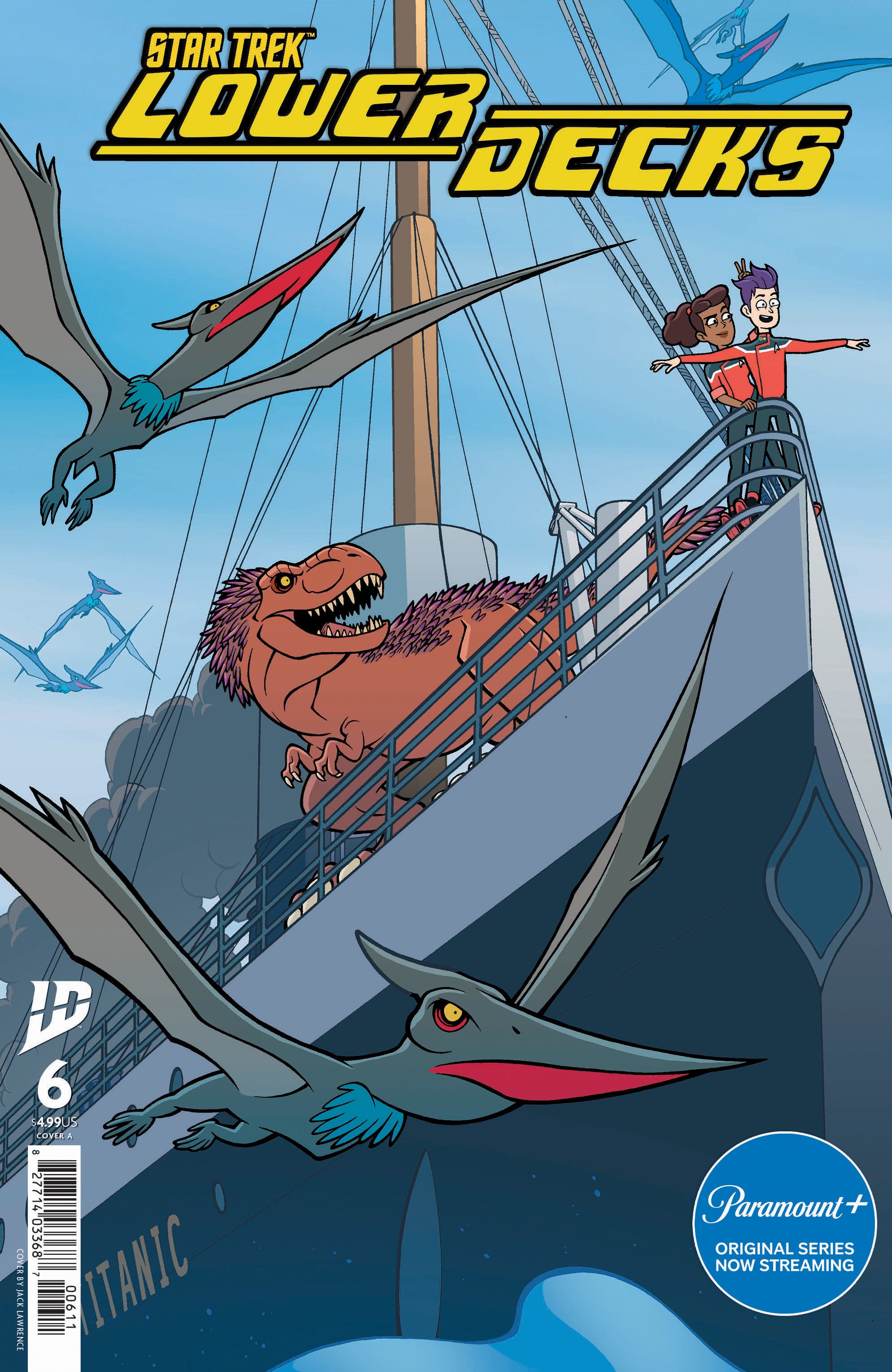 Star Trek: Lower Decks #6 Cover A (Lawrence) | BD Cosmos