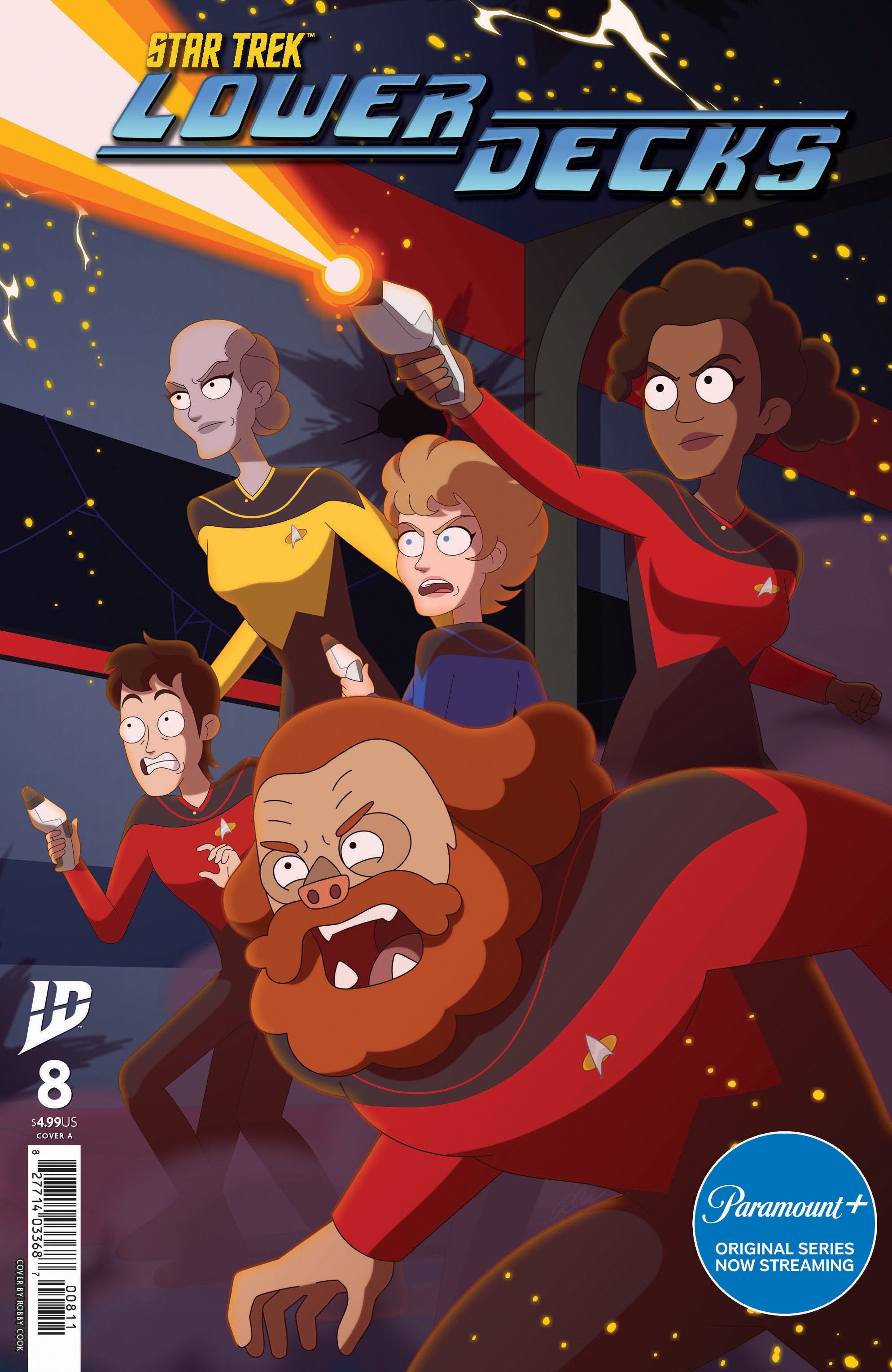 Star Trek: Lower Decks #8 Cover A (Cook) | BD Cosmos