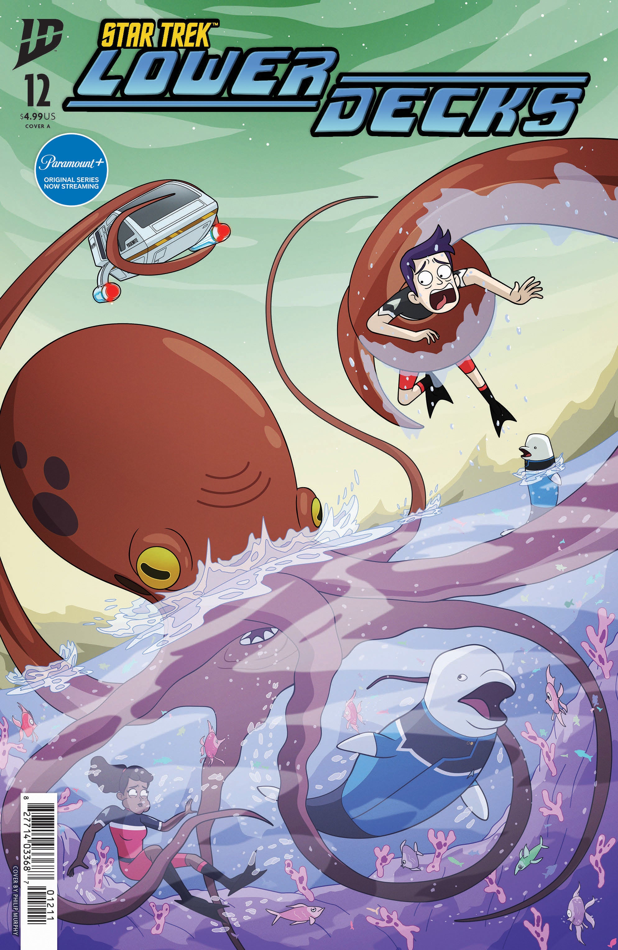 Star Trek: Lower Decks #12 Cover A (Murphy) | BD Cosmos