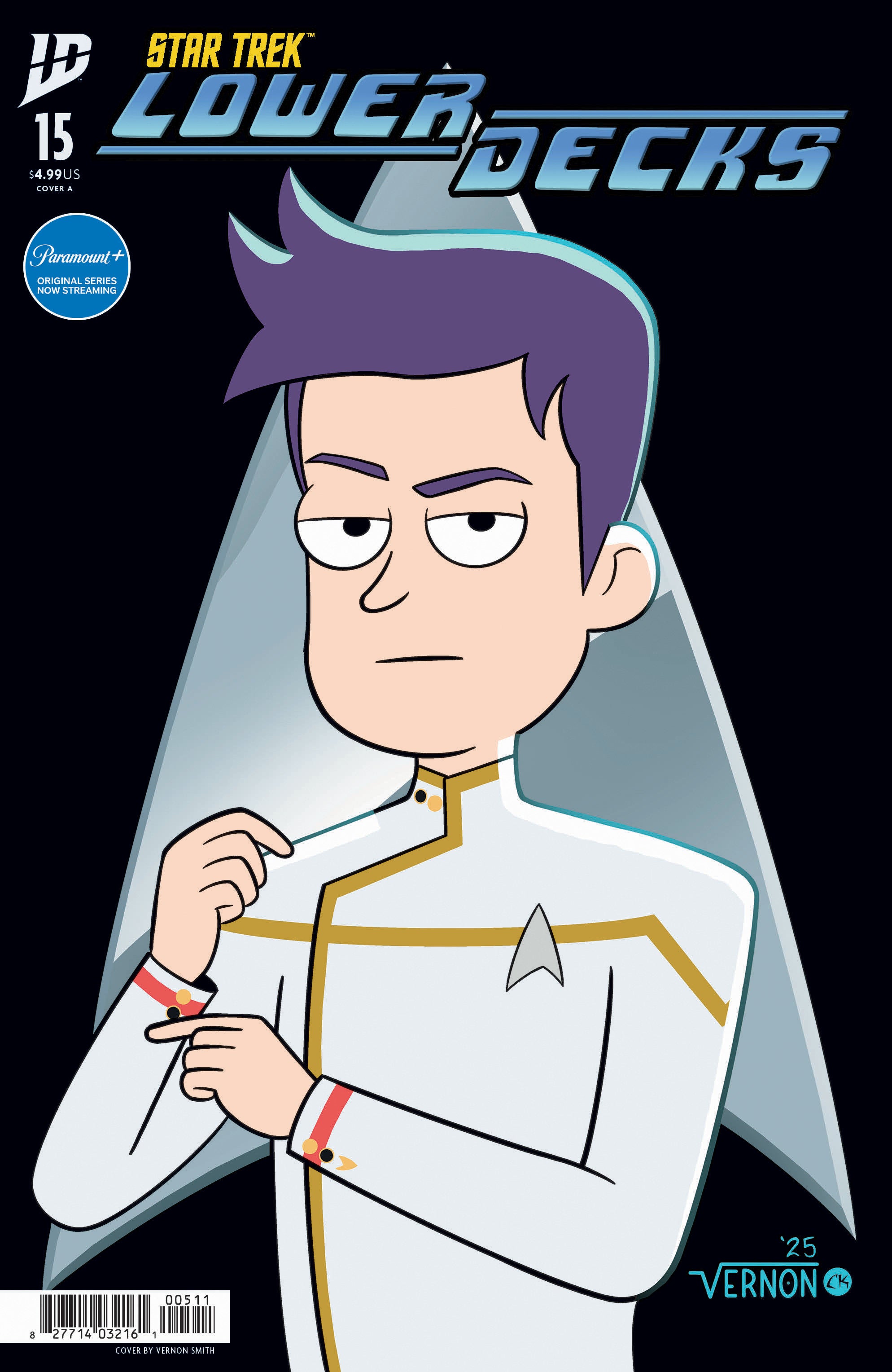 Star Trek Lower Decks #15 A IDW Smith 01/14/2026 | BD Cosmos