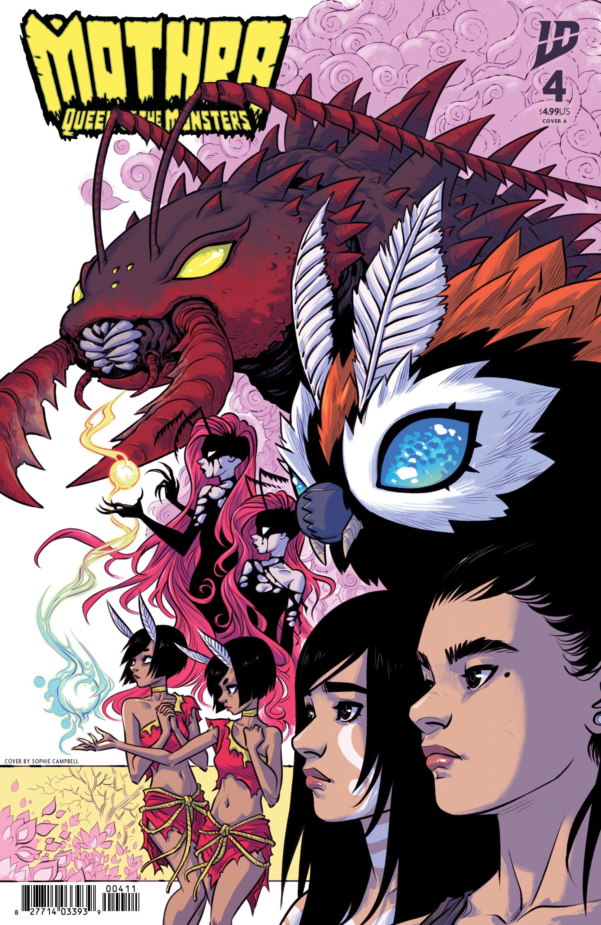 Mothra Queen Of Monsters #4 IDW A Campbell 07/16/2025 | BD Cosmos