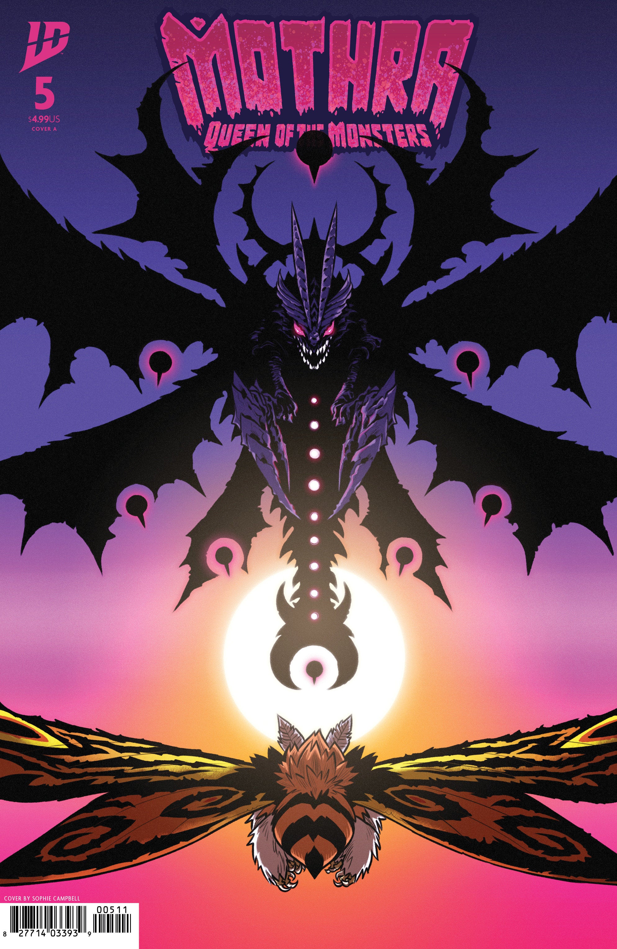 Mothra: Queen Monsters #5 IDW A Campbell 08/20/2025 | BD Cosmos