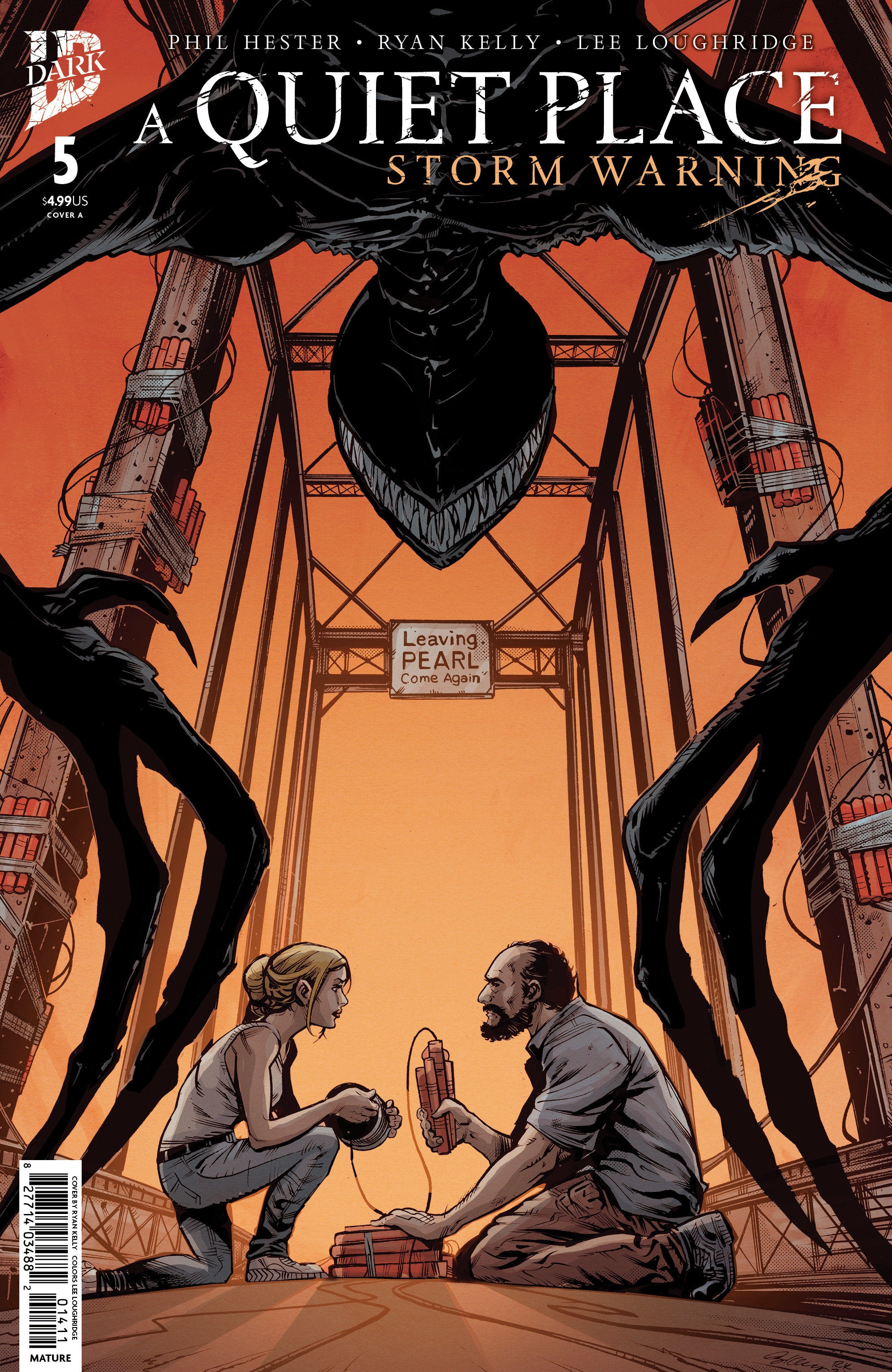 A Quiet Place Storm Warning #5 IDW A Kelly 07/22/2026 | BD Cosmos