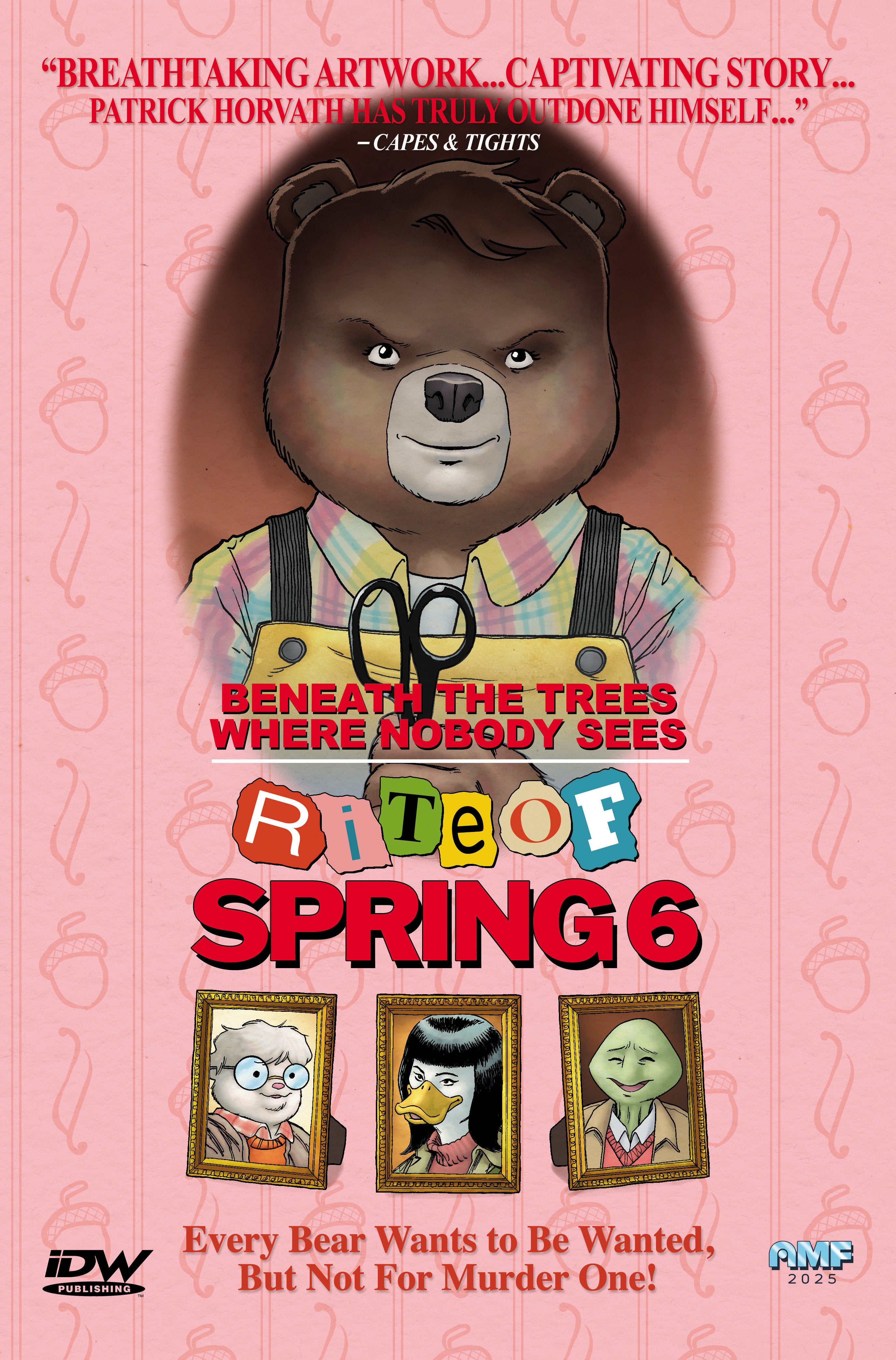 Beneath The Trees Where Nobody Sees Rite Of Spring #6 IDW B Fleecs  homage 03/04/2026 | BD Cosmos