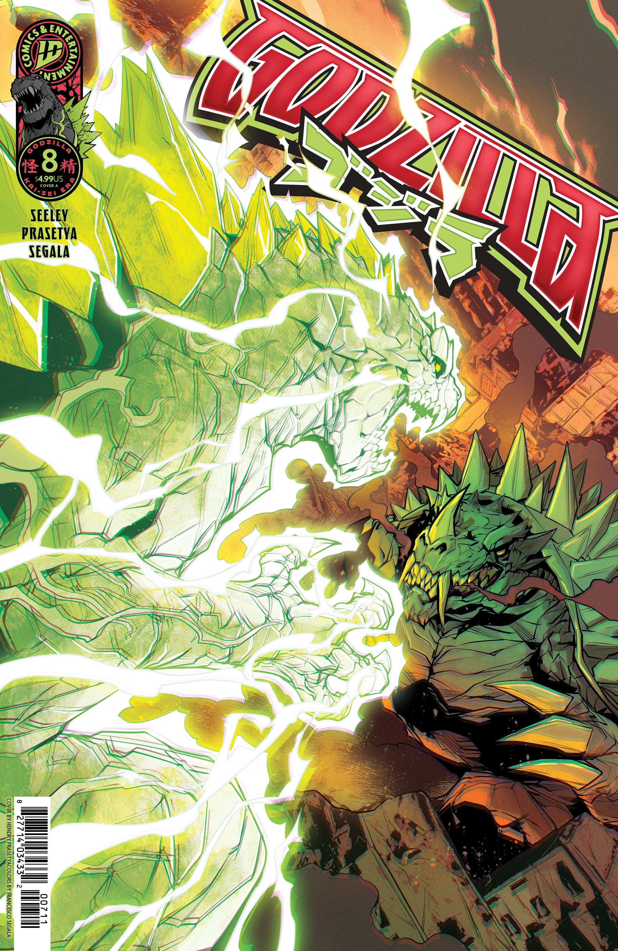 Godzilla [Kai Sei Era] #8 IDW A Prasetya 03/04/2026 | BD Cosmos
