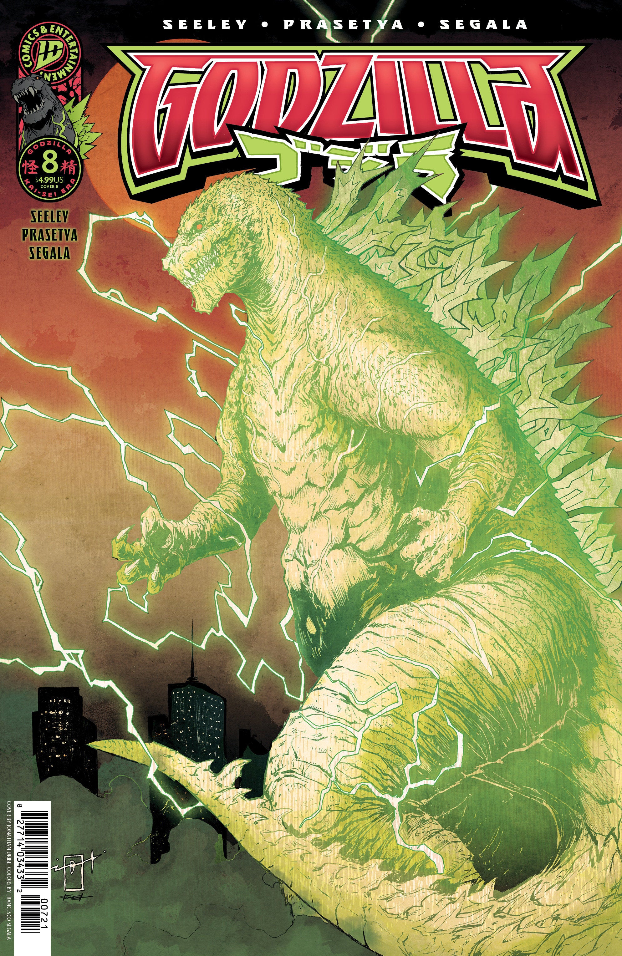 Godzilla [Kai Sei Era] #8 IDW B Uribe 03/04/2026 | BD Cosmos