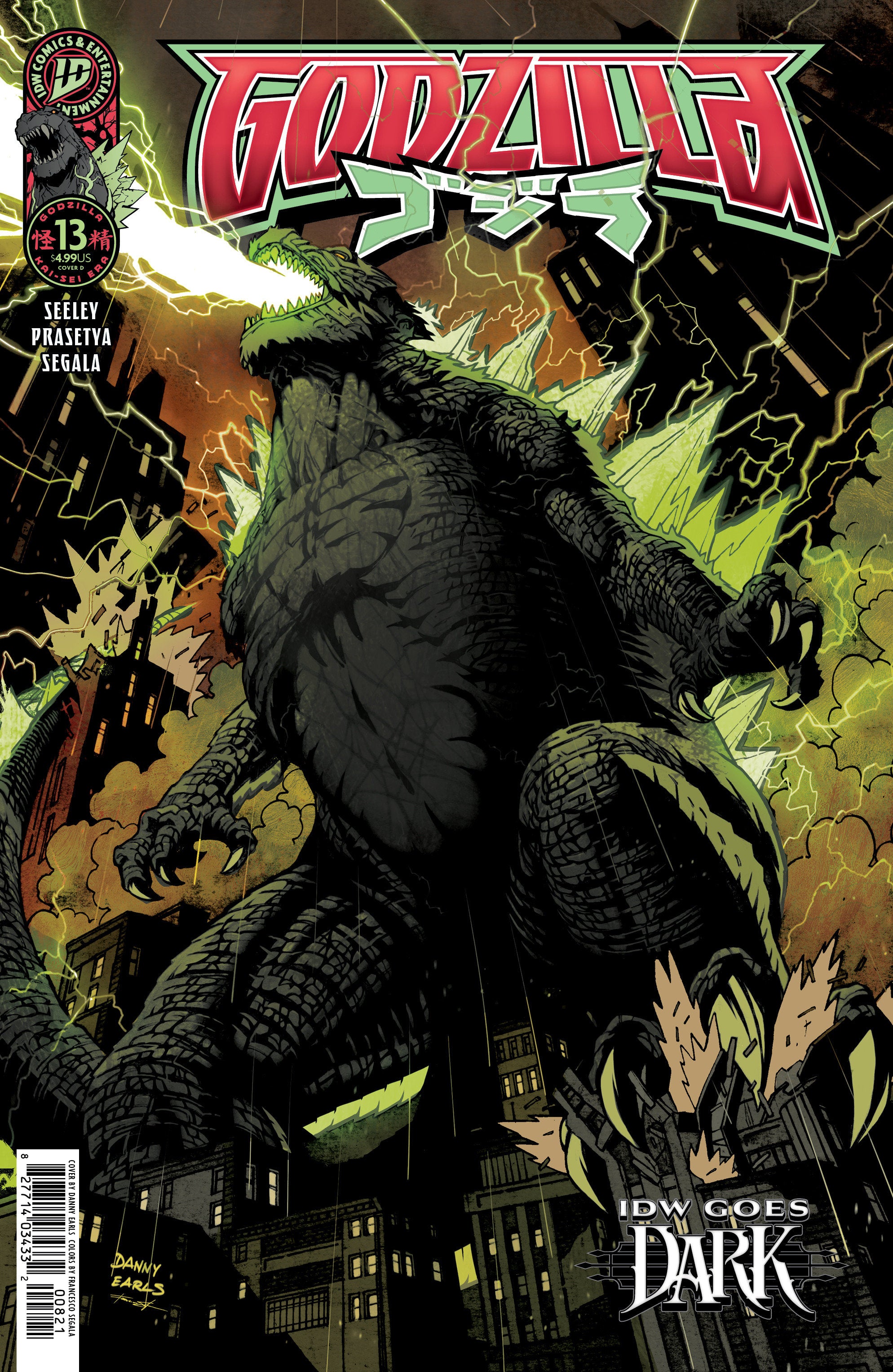 Godzilla [Kai Sei Era] #13 IDW D Earls 10/07/2026 | BD Cosmos