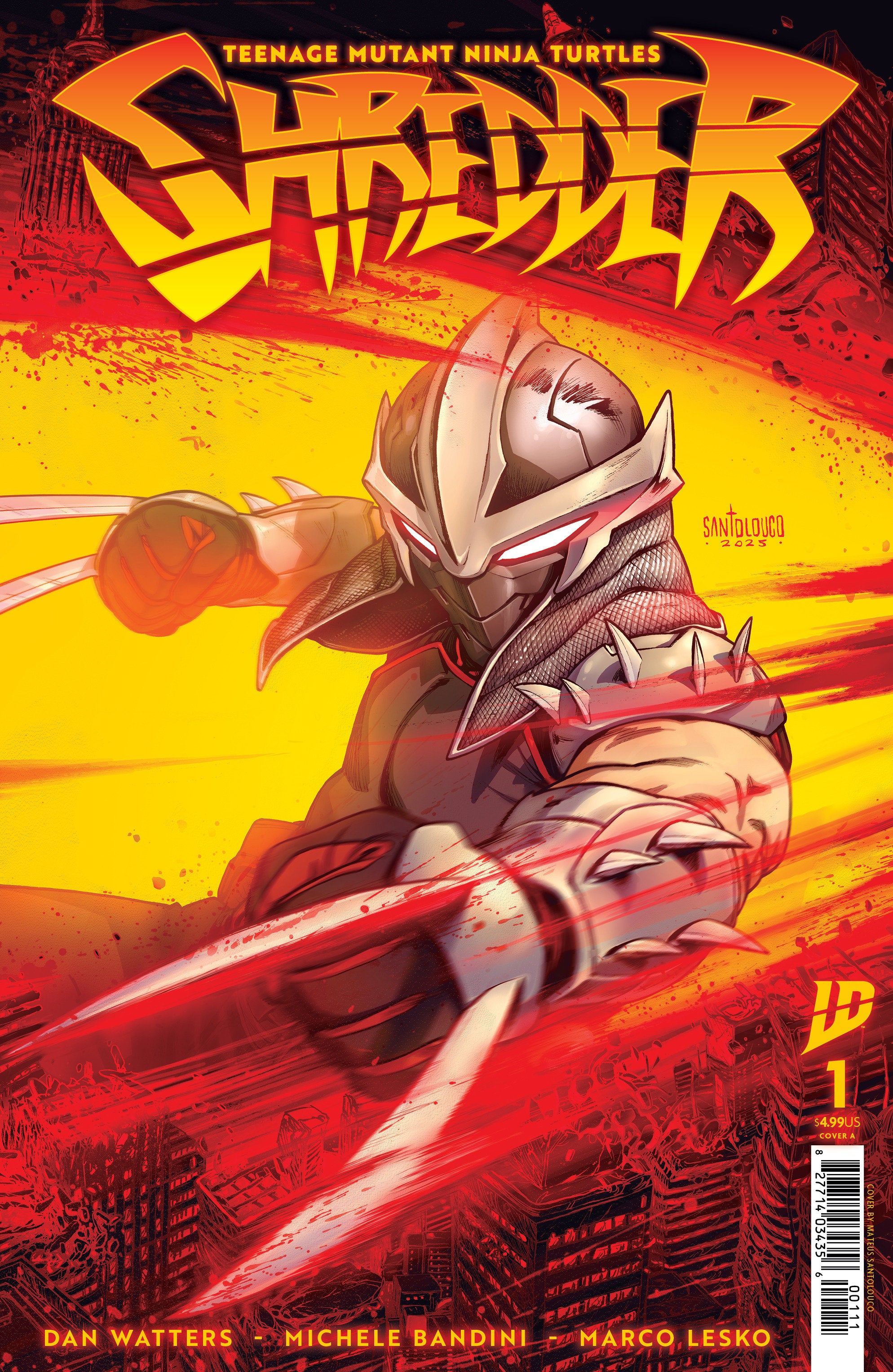 TMNT: Shredder #1 IDW A Santolouco 08/27/2025 | BD Cosmos