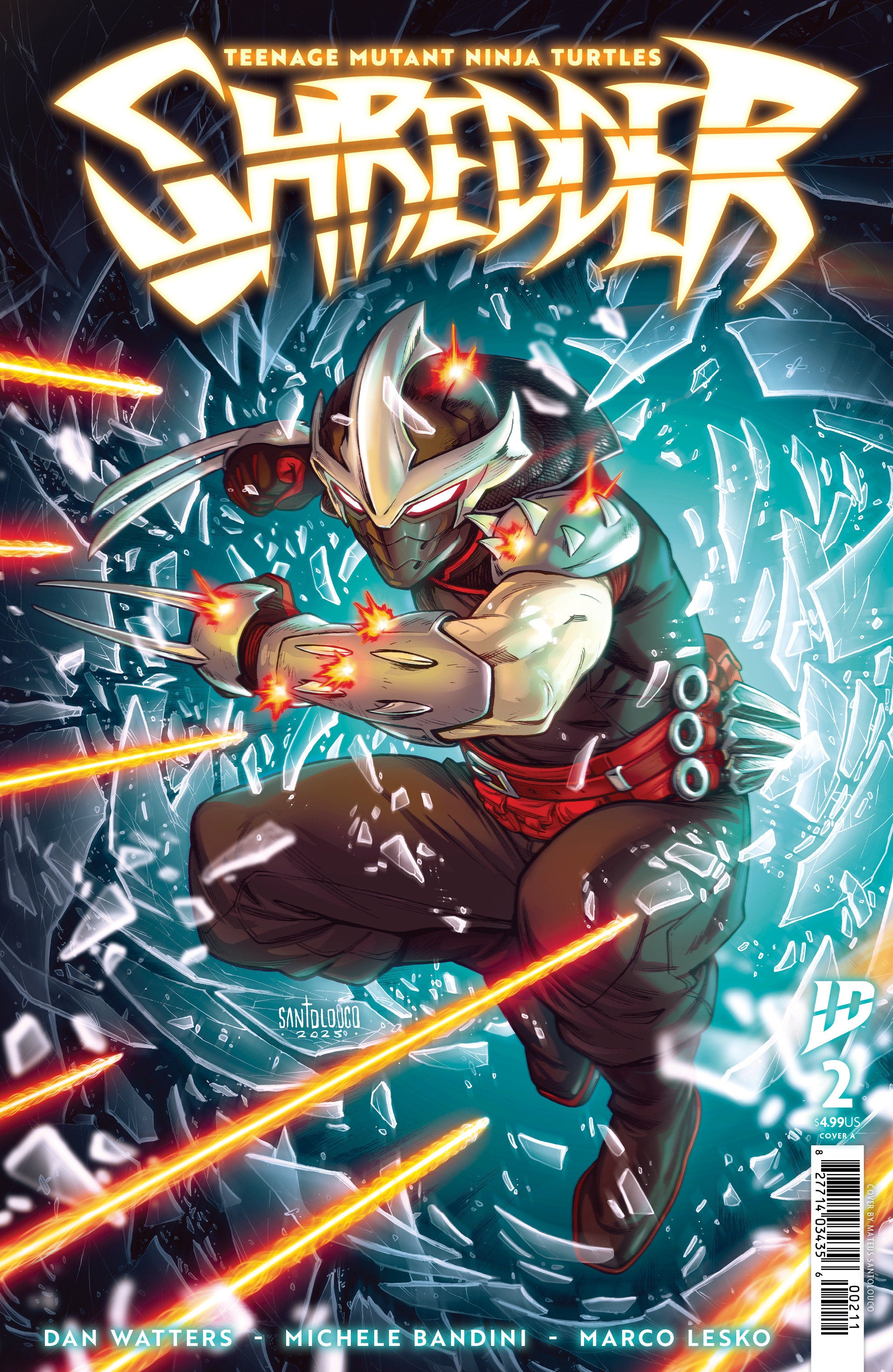 TMNTs Shredder #2 IDW A Santolouco 10/15/2025 | BD Cosmos