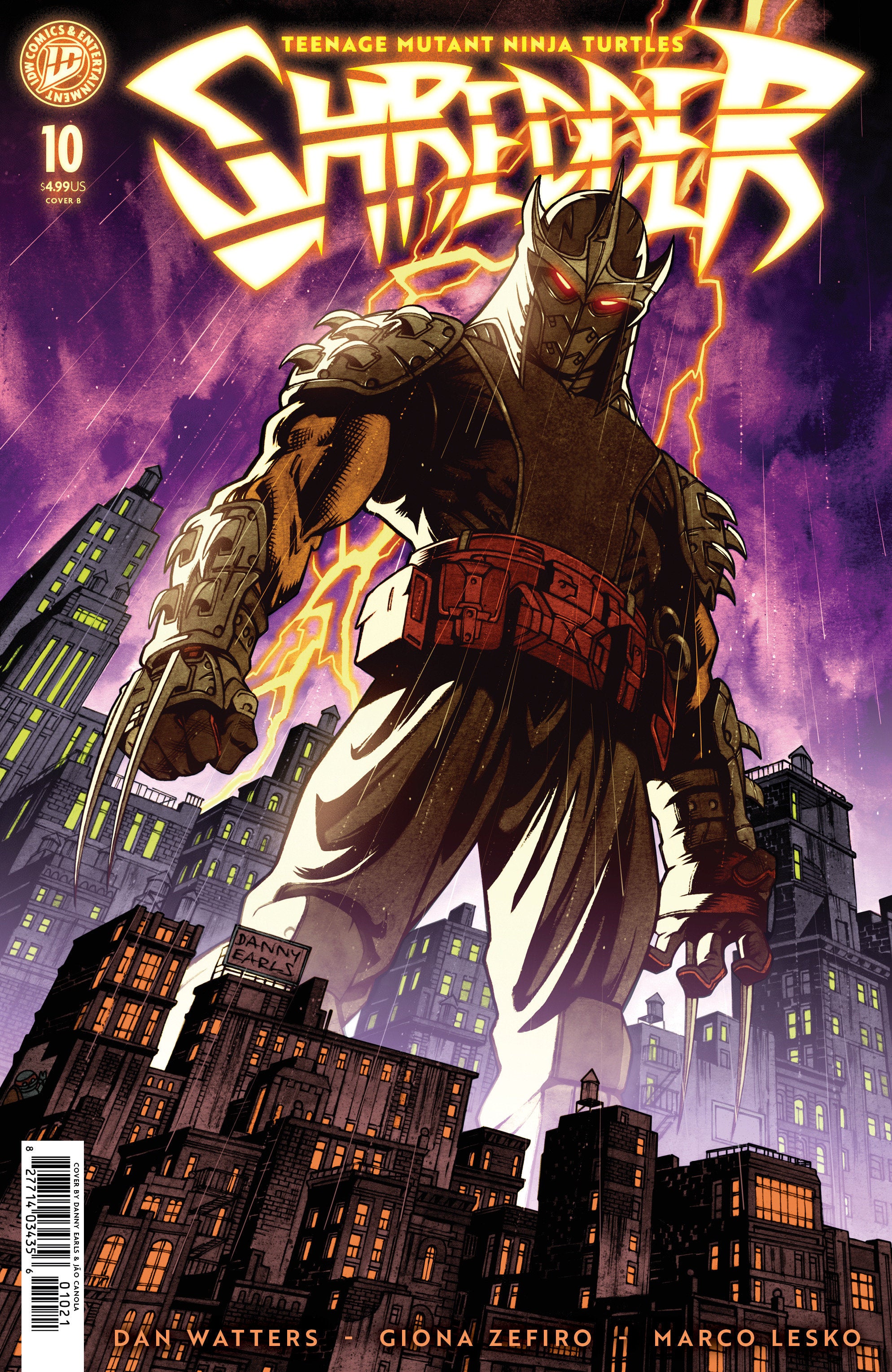 Teenage Mutant Ninja Turtles Shredder #10 IDW B Earls 07/15/2026 | BD Cosmos