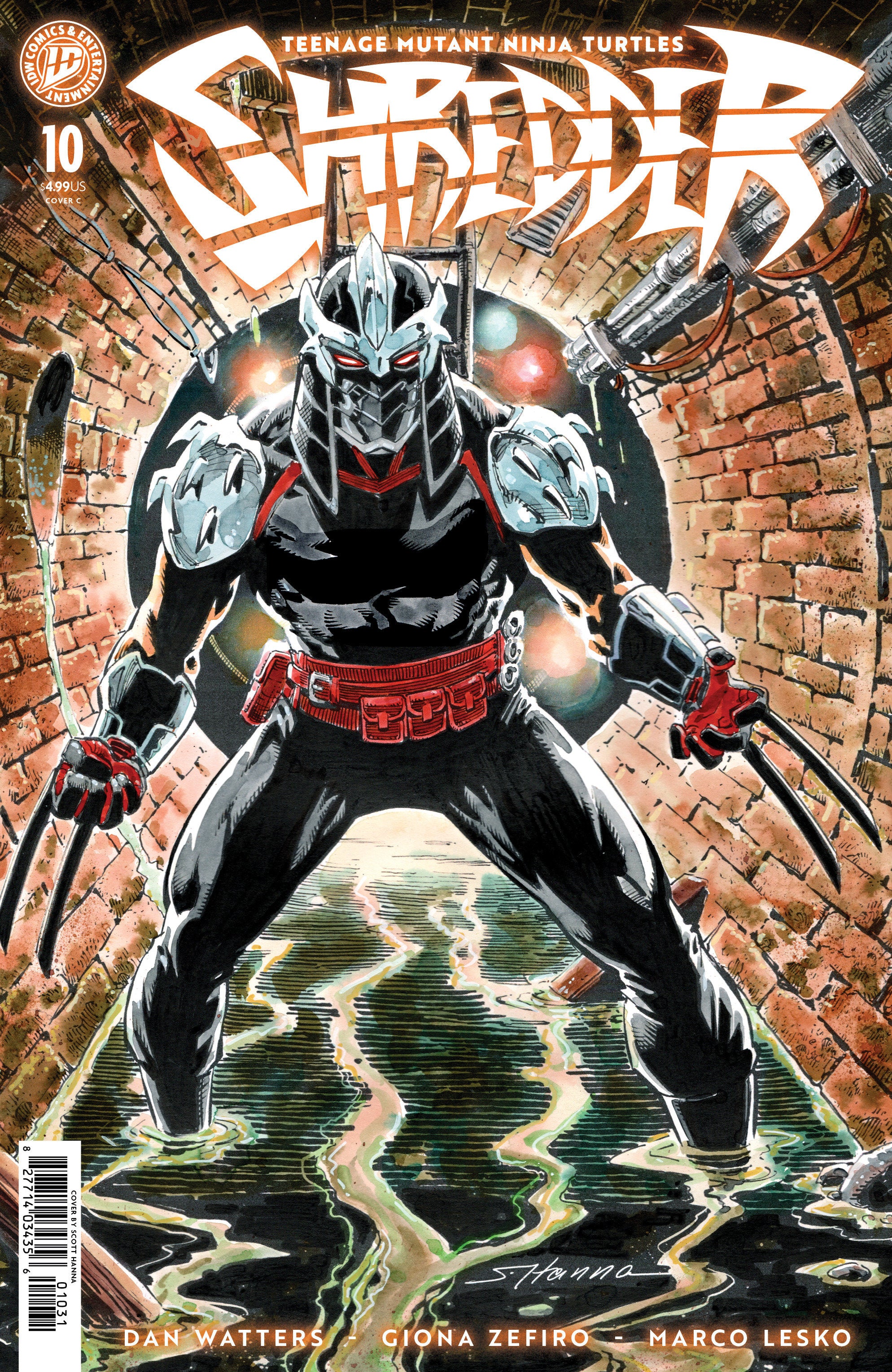 Teenage Mutant Ninja Turtles Shredder #10 IDW C Hanna 07/15/2026 | BD Cosmos