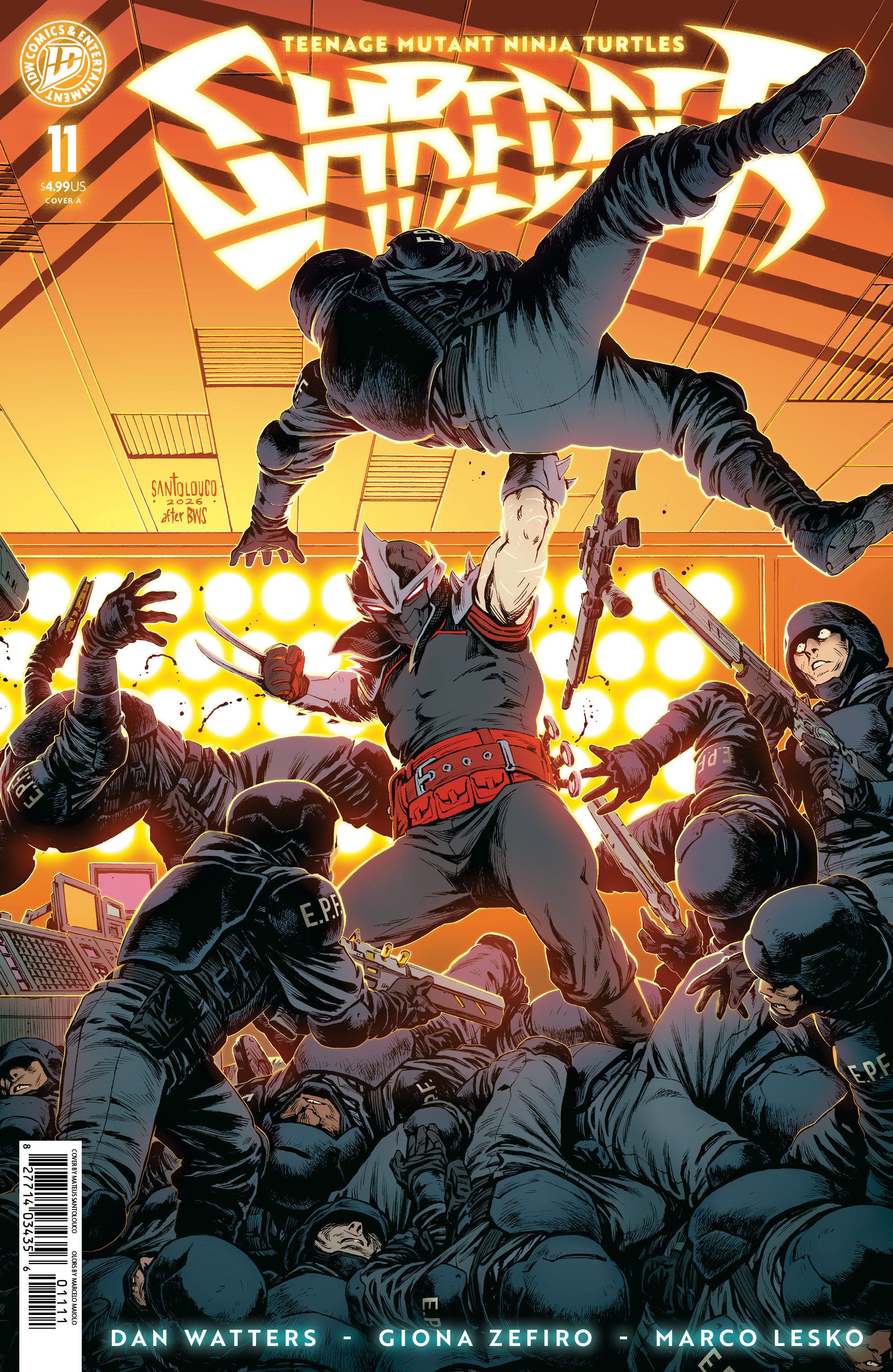 Teenage Mutant Ninja Turtles: Shredder #11 IDW A Santolouco 08/19/2026 | BD Cosmos