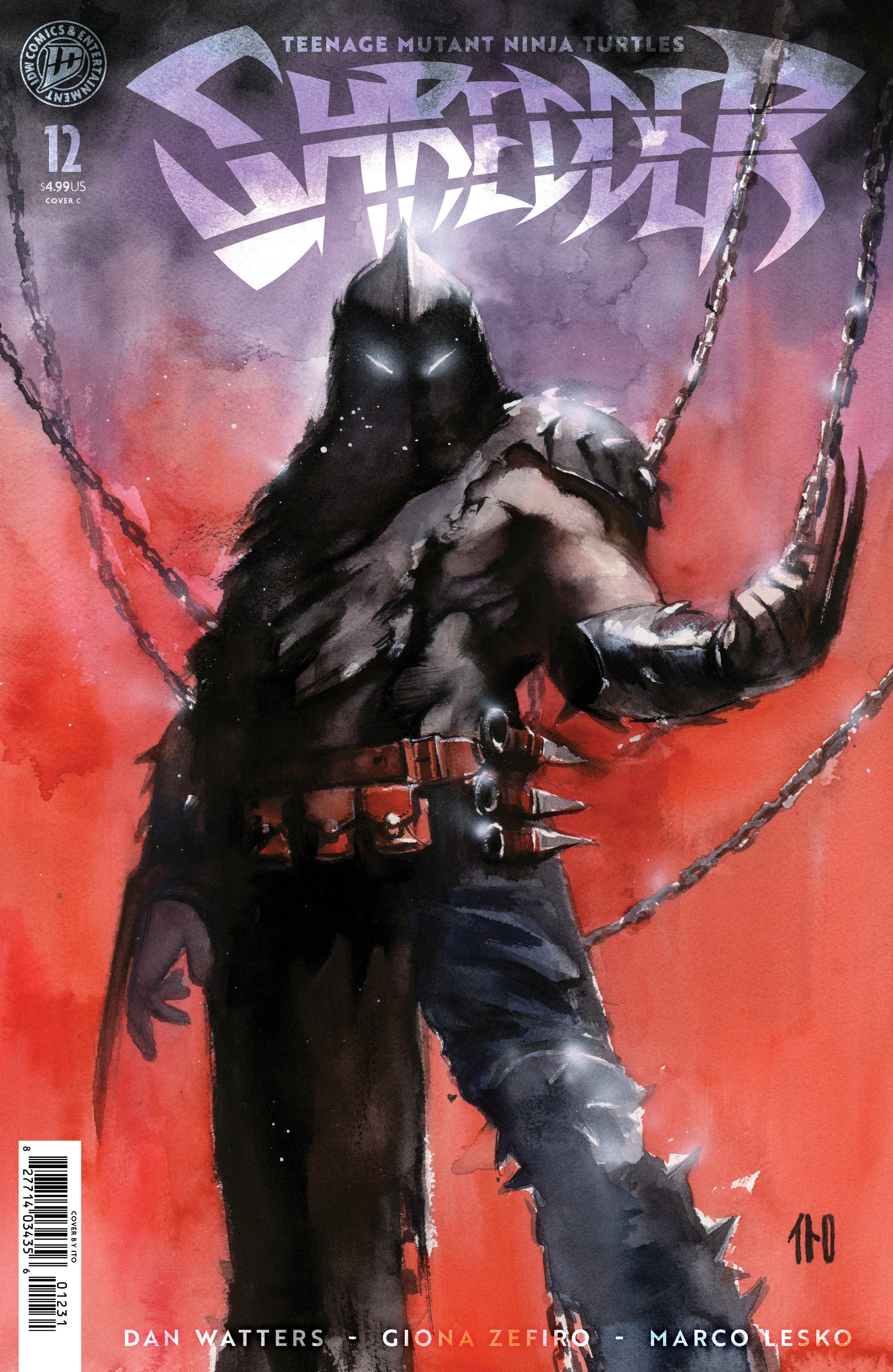 Teenage Mutant Ninja Turtles: Shredder #12 IDW C Ito 09/16/2026 | BD Cosmos