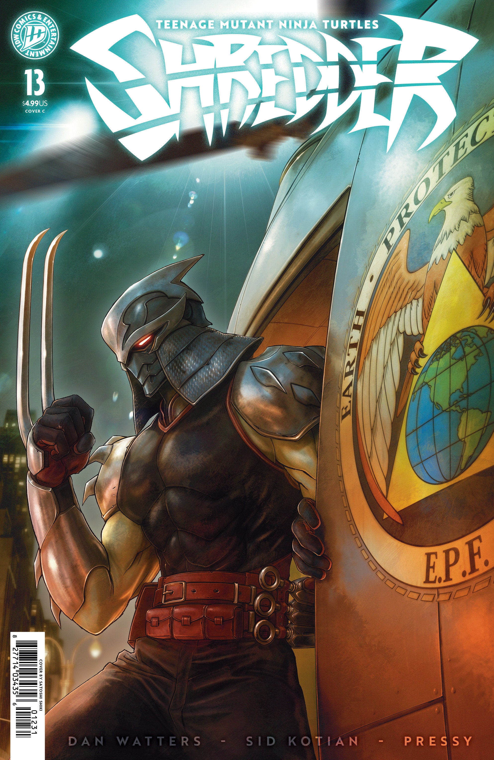 Teenage Mutant Ninja Turtles: Shredder #13 Variant C (Shiki) | BD Cosmos